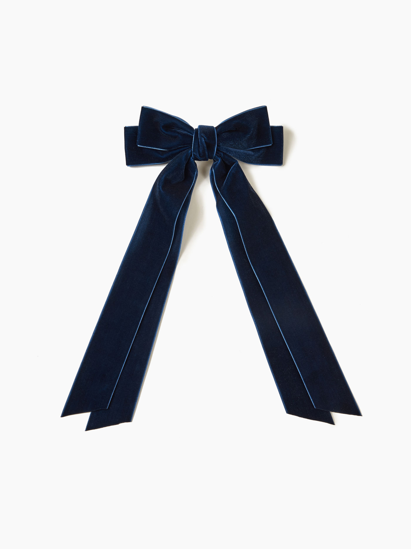 Barrette à Cheveux Décorée d'un Nœud en Velours
