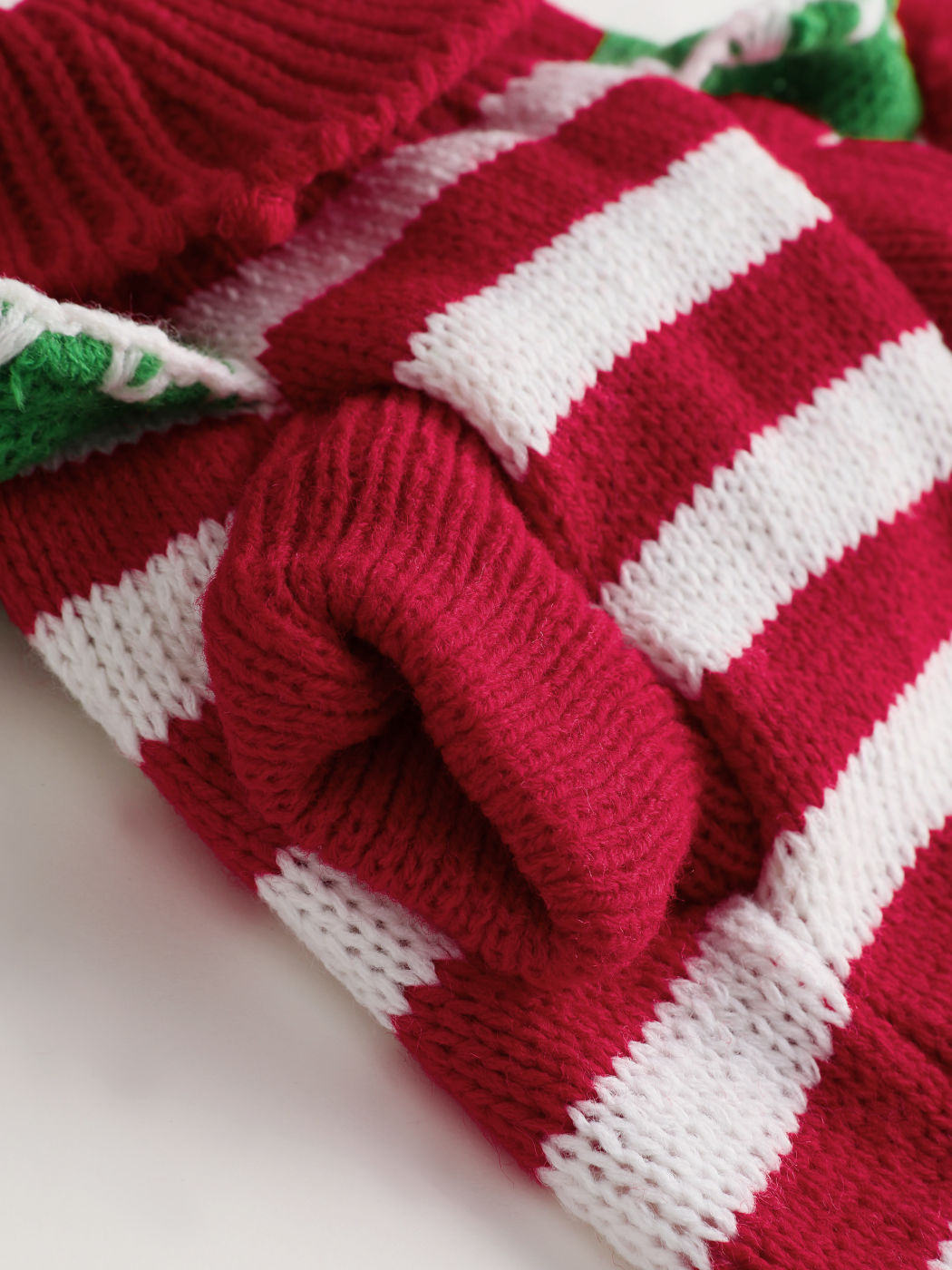 Christmas Striped Balls Pet Sweater