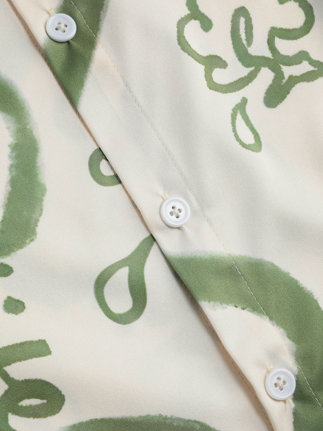 Unisex abstraktes Muster Button Up Shirt