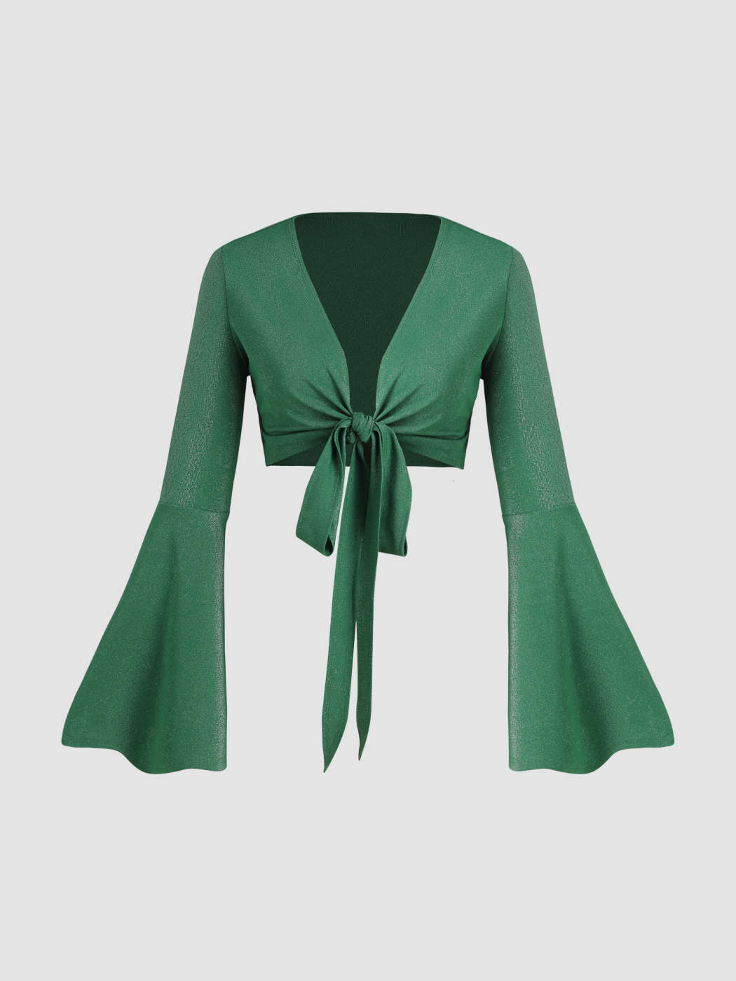 Blusa Manga Campana Corta Blusa Manga Campana Corta Tejido De