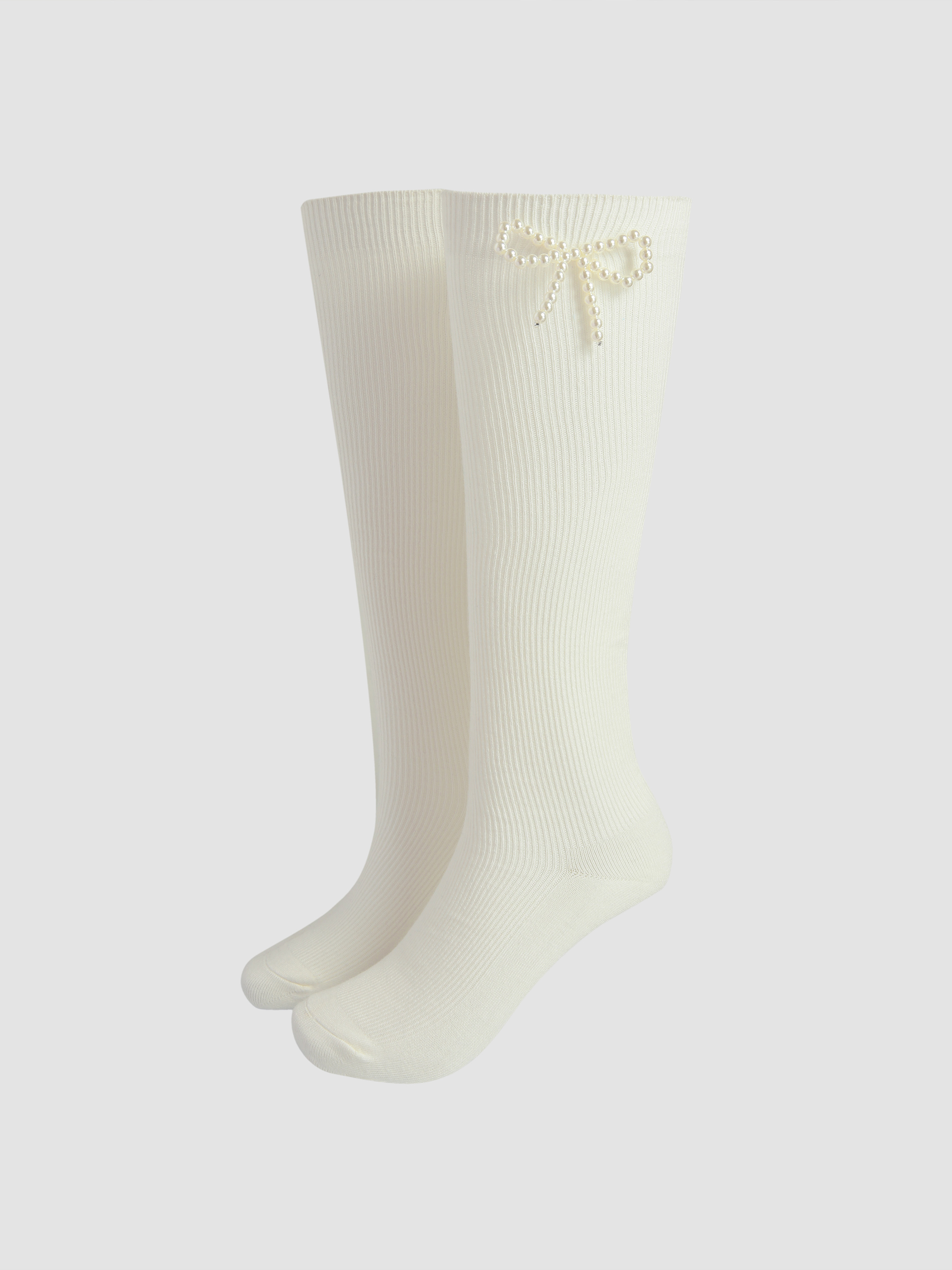 Calcetines Hasta La Rodilla Con Personalidad Para Mujer, Estilo Pijo Japones Lolita Vintage 3d Grandes Peludos Flores De Felpa Corazon Pantorrilla