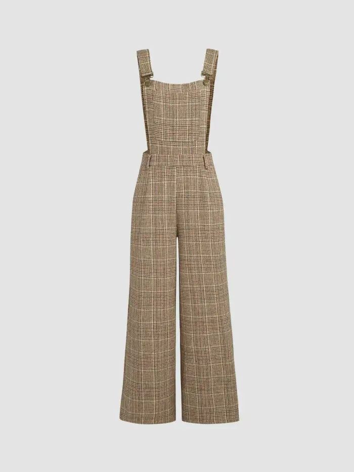 Updated Fabric Corduroy Square Neck Floral Pocket Jumpsuit