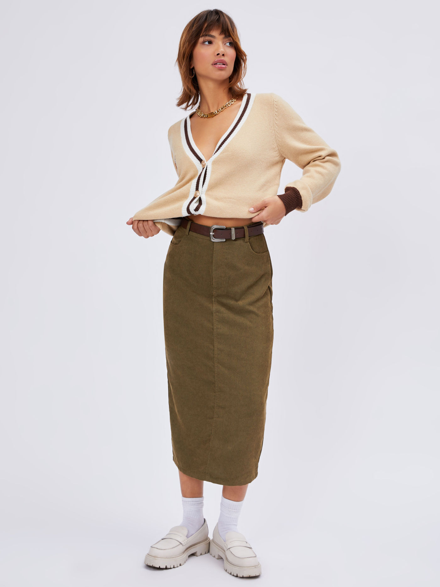 Jupe réconfort velour