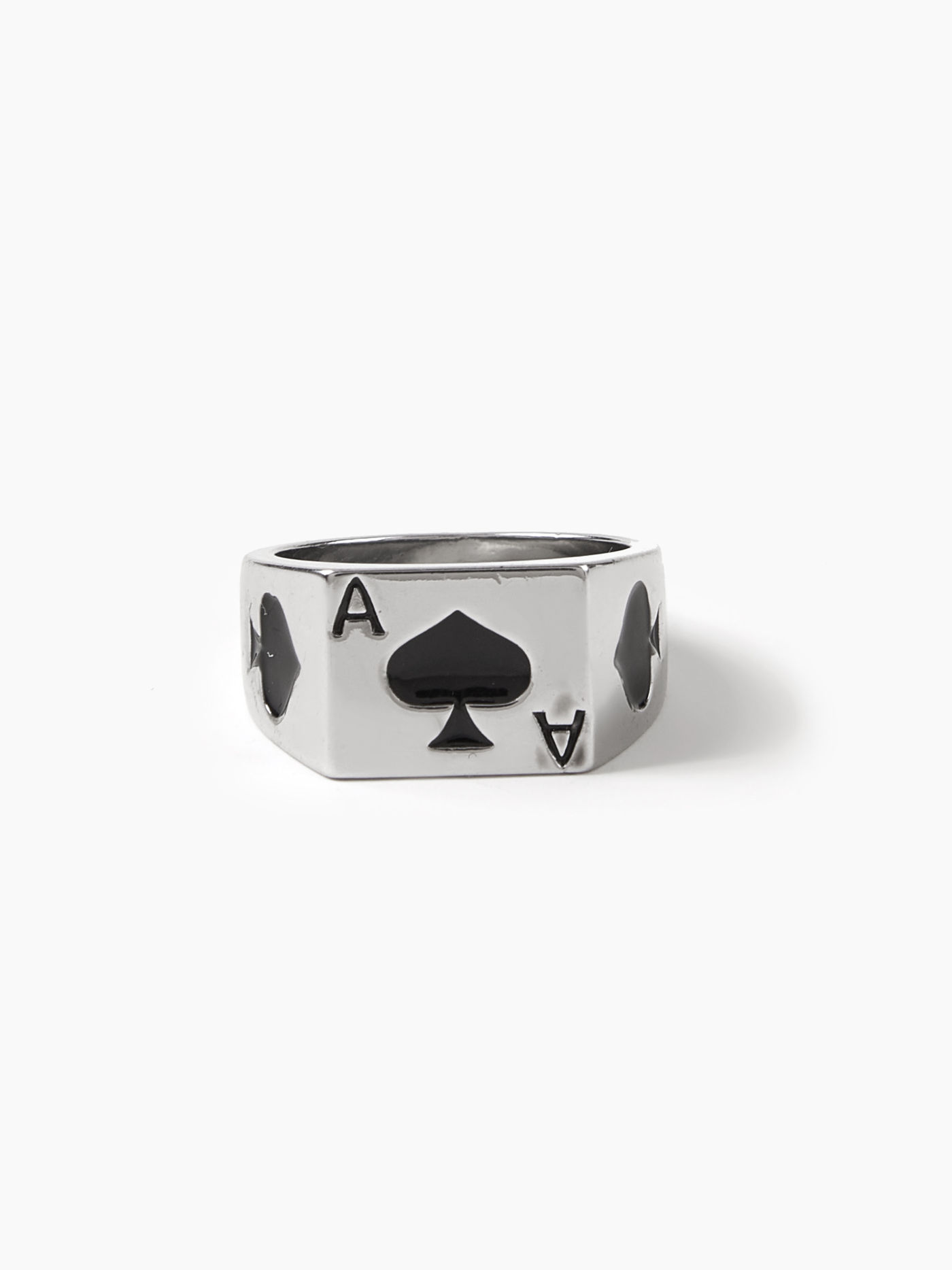 The Ace of Spades Decor Ring