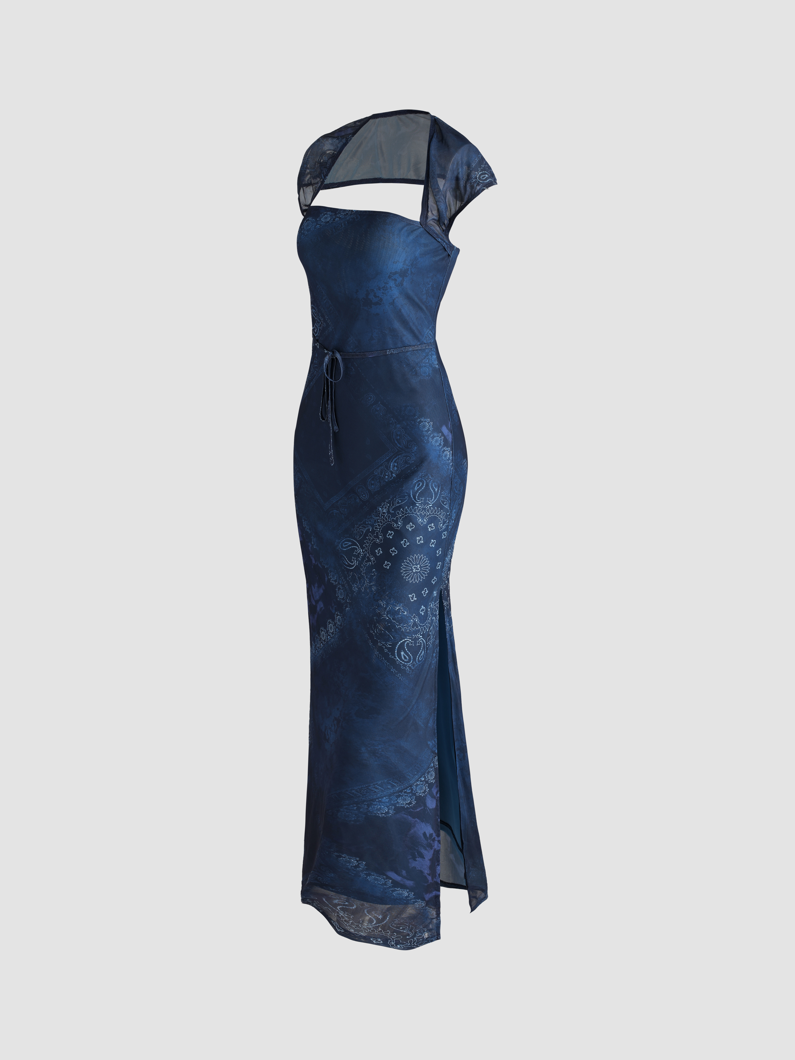 ヴィンテージ　Paisley design long dress Amazon.com: Women's Vintage Paisley Floral Printed Bohemian