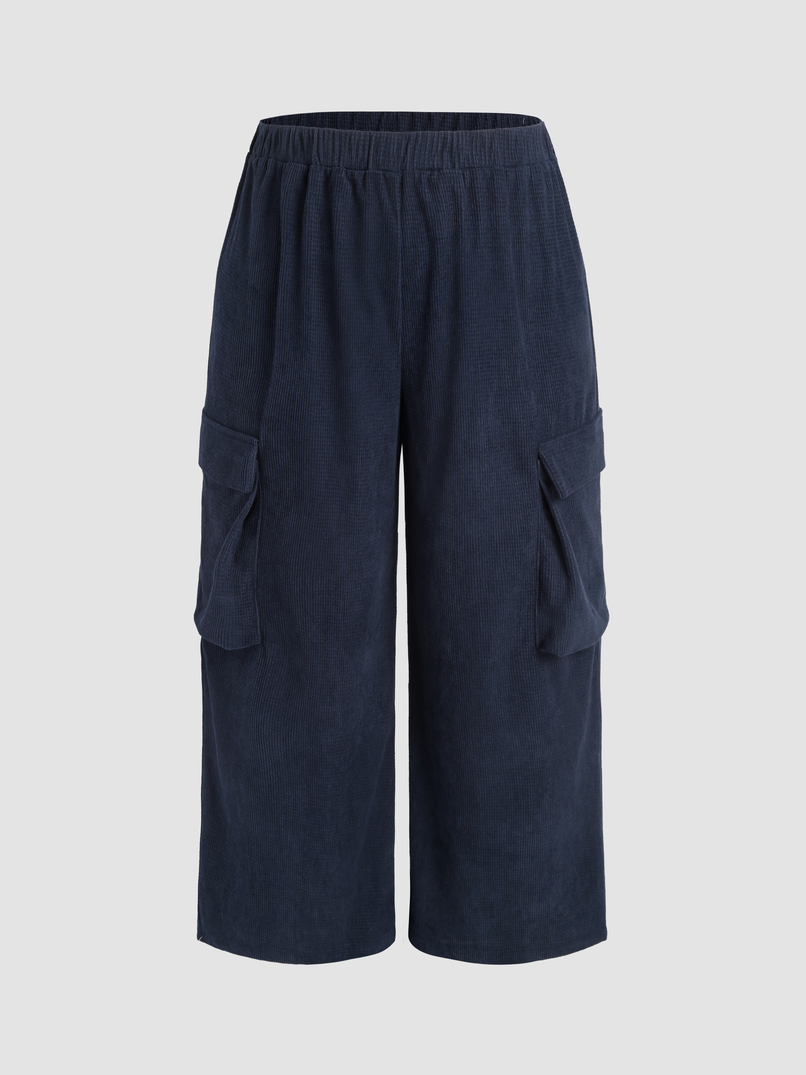 Curved Multi Pocket Trousers