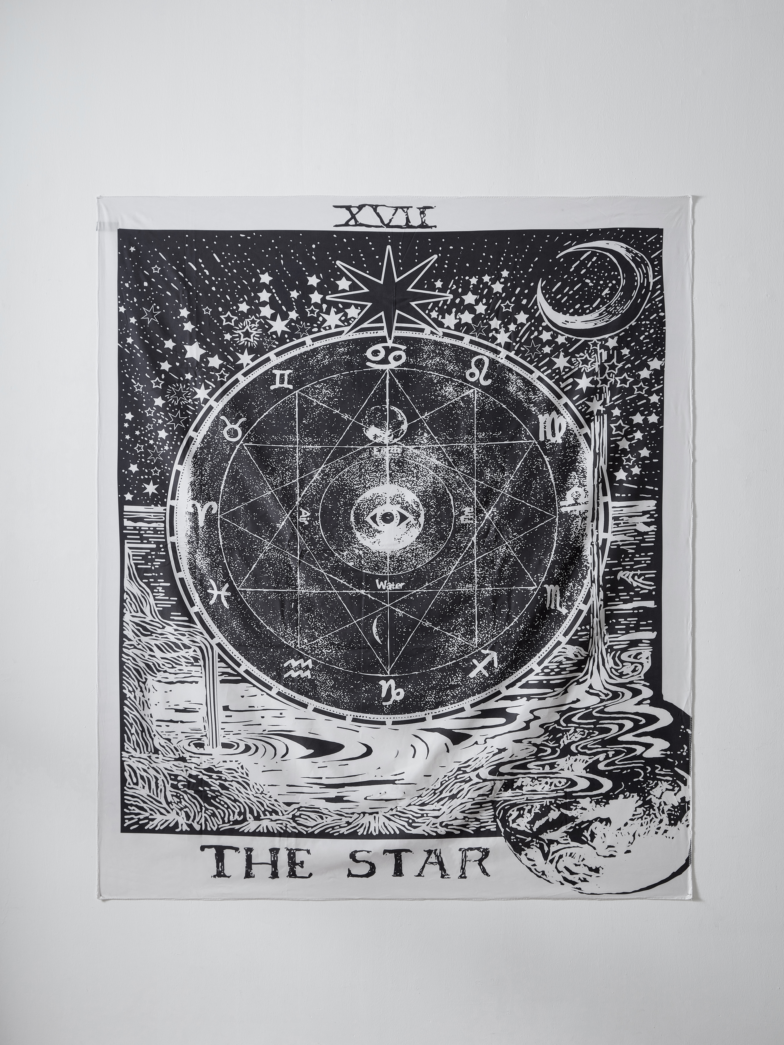 Tapisserie D corative Divination toile du Tarot