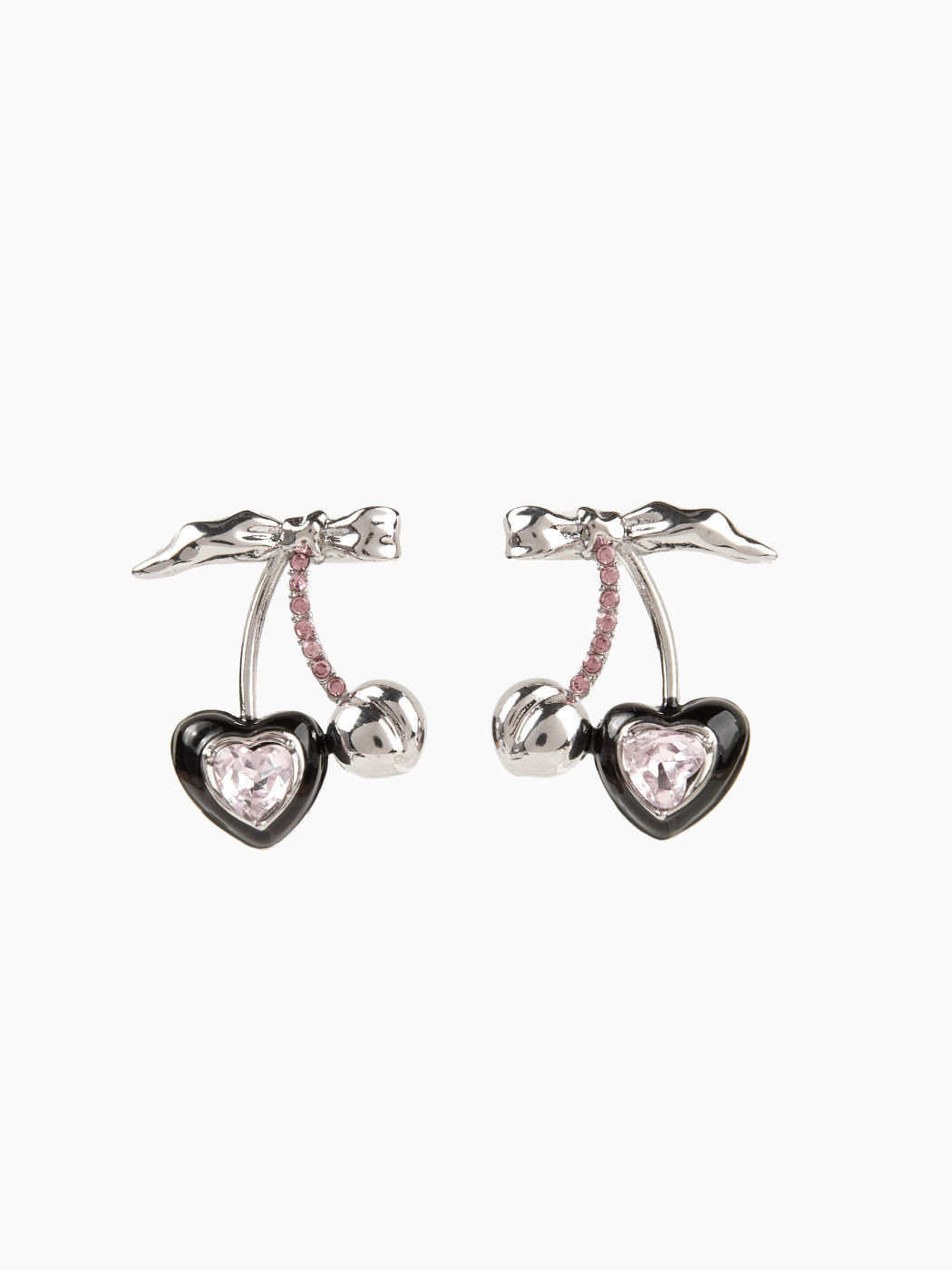Cherry Rhinestone Stud Earrings For Daily Casual Music Festival/Live ...