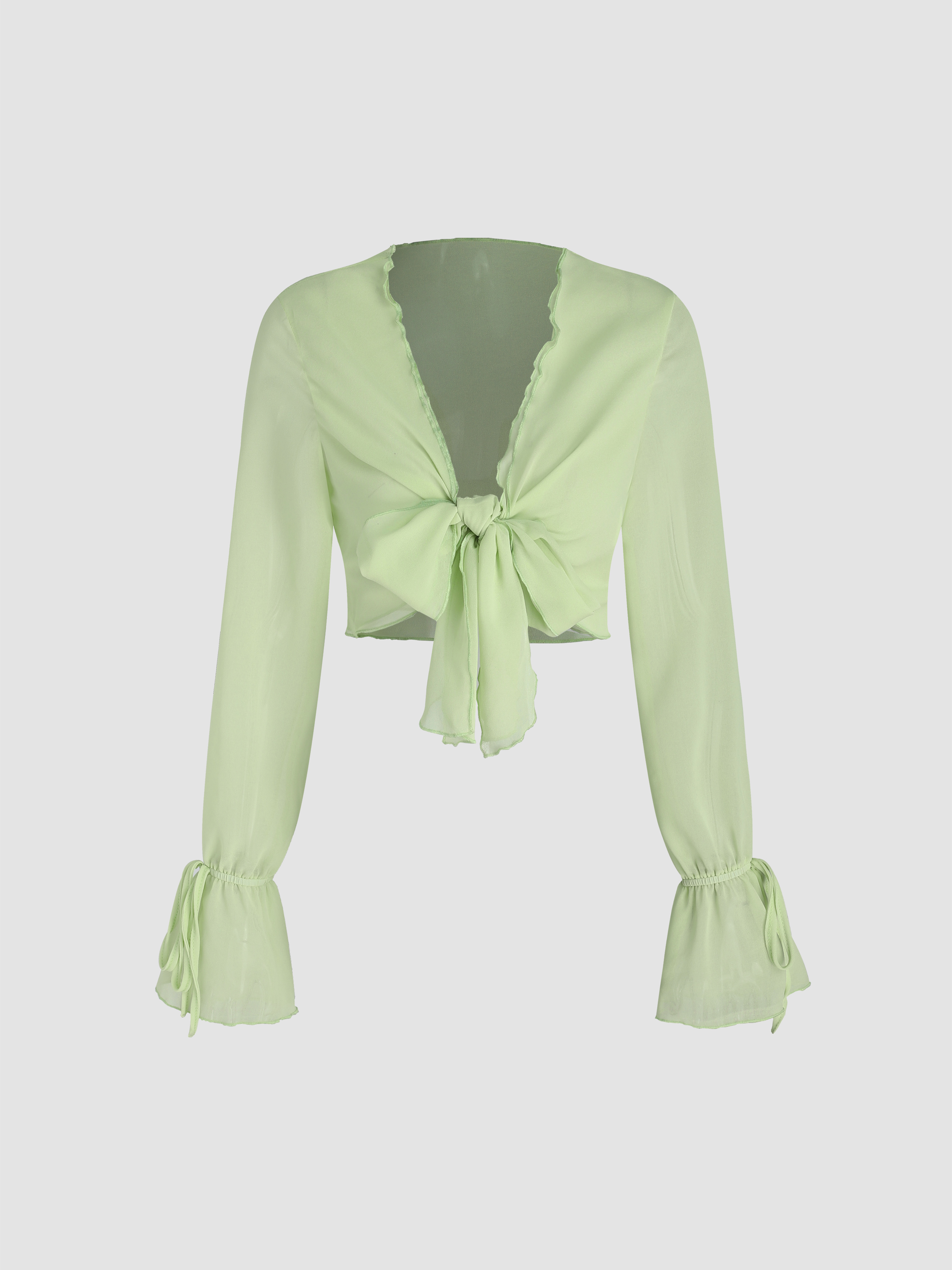 Blusa discount verde pastel