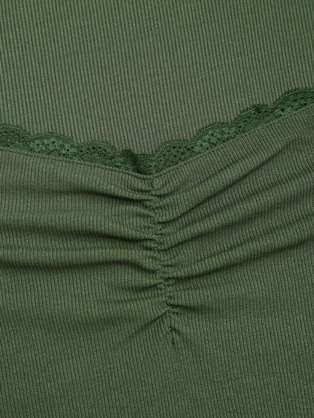 Olive Green Lace - Philippa