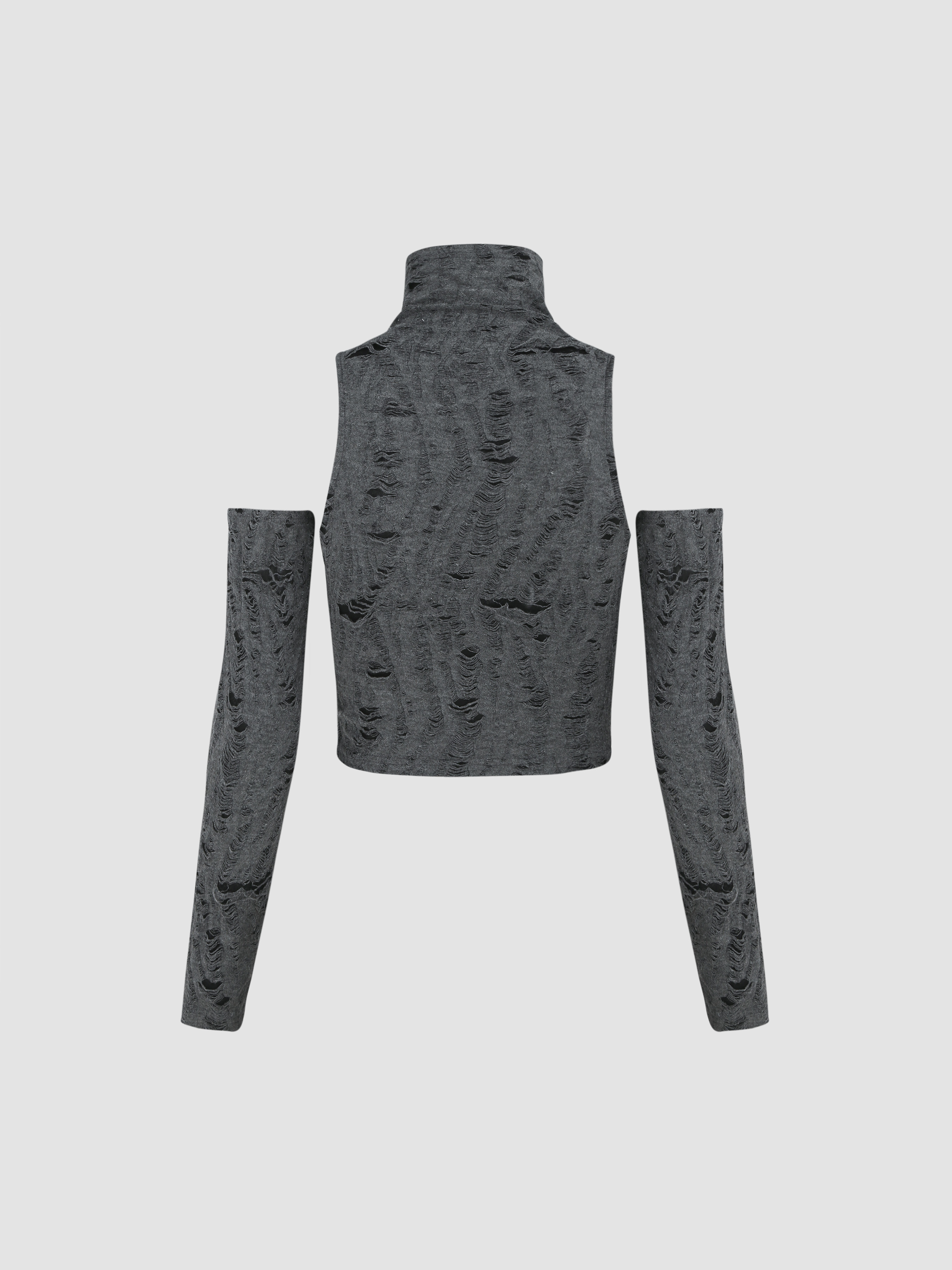 The Shadows Shredded Tank Top With Detached Sleeves For