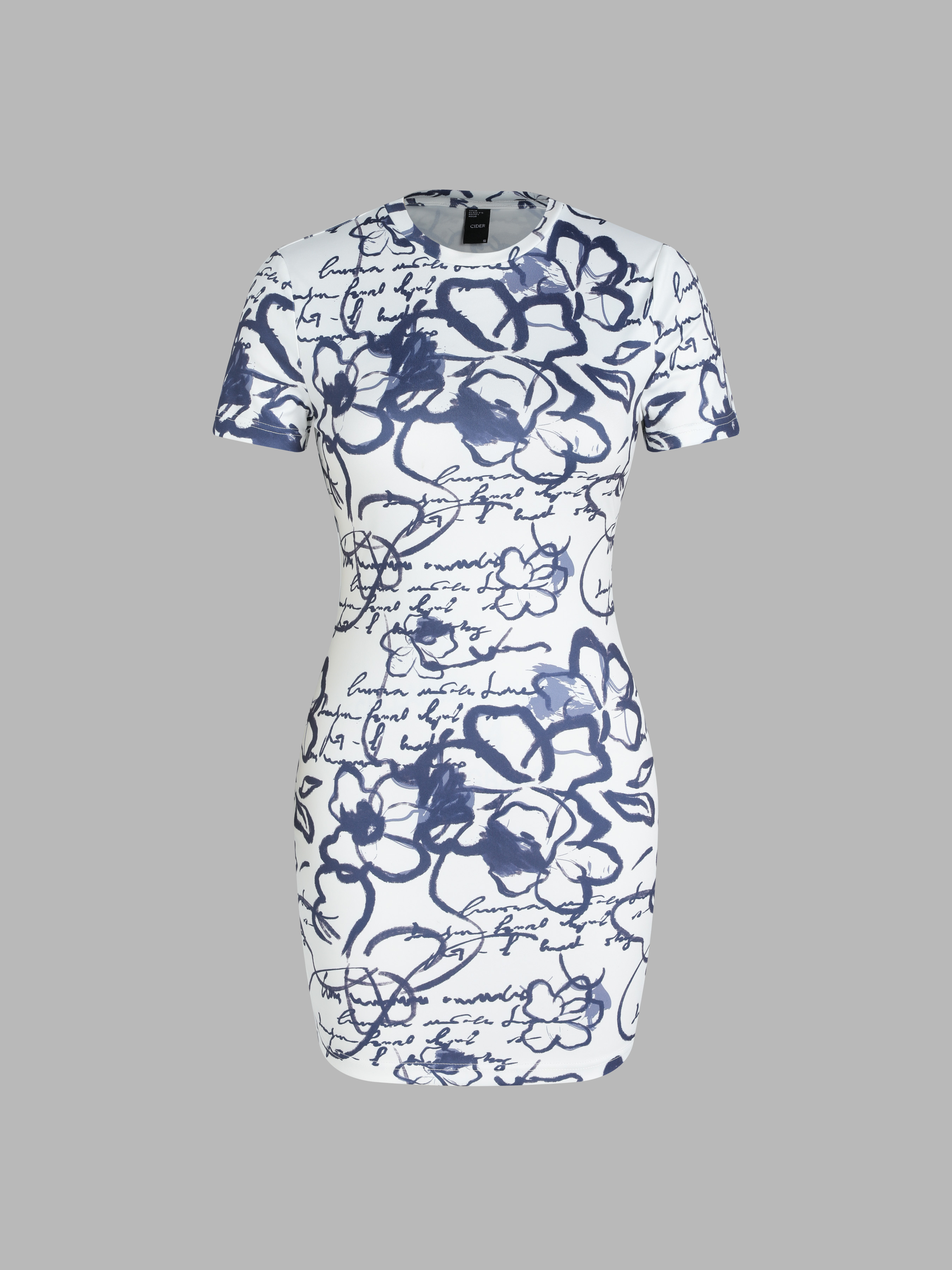 Robe cheap motif graphique