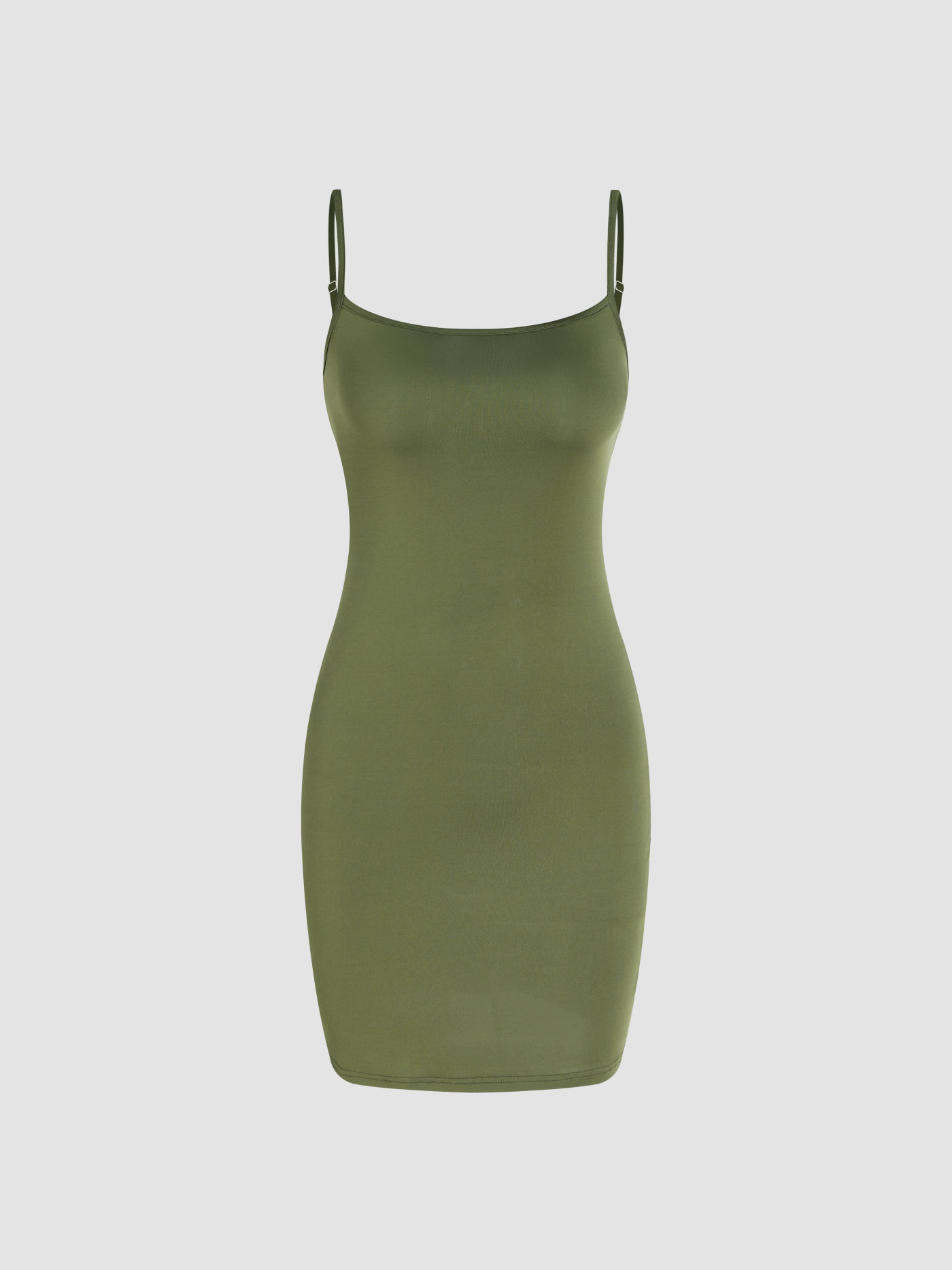 Solid Cami Dress & Mesh Maxi Dress