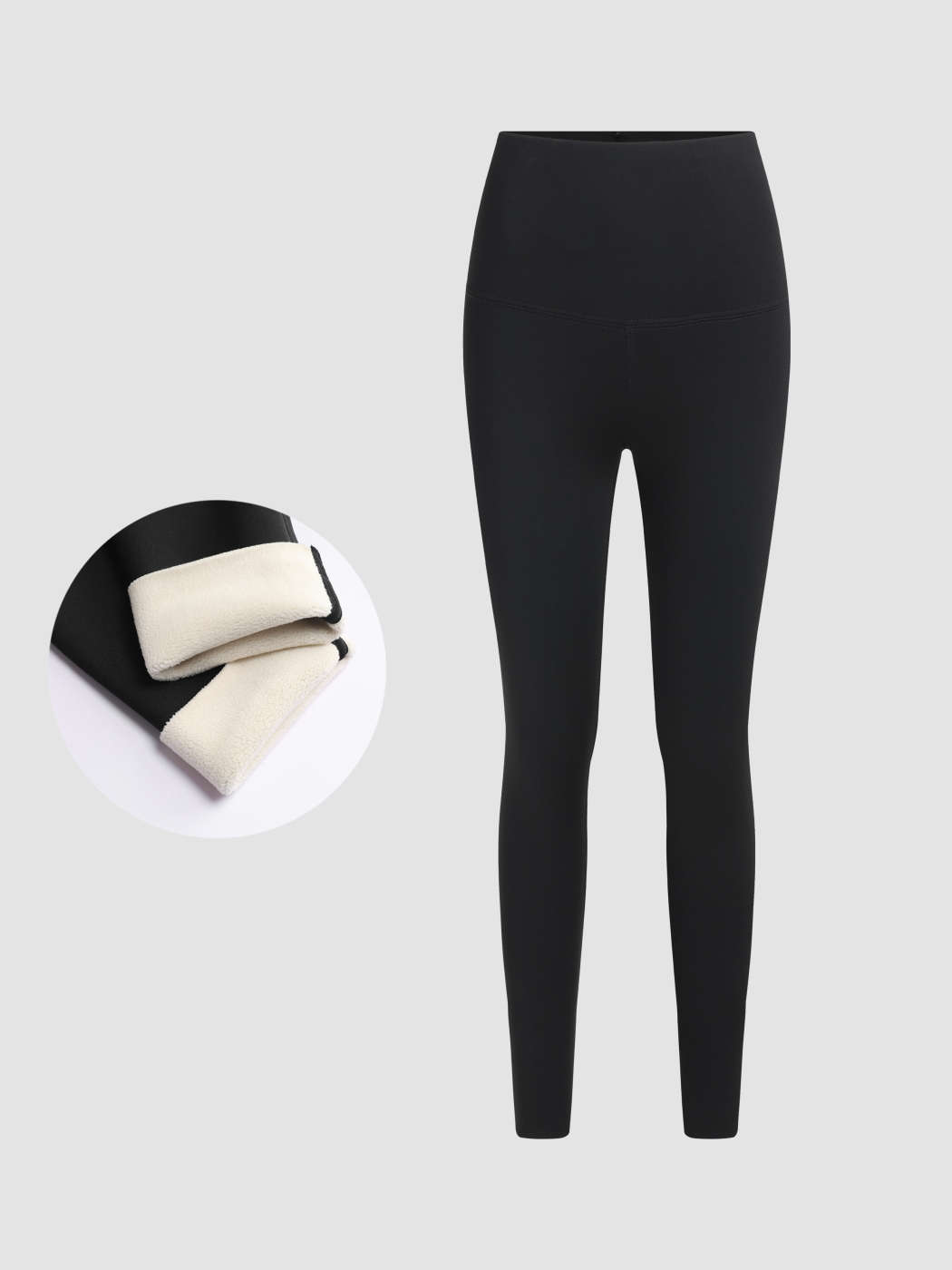 Thermal Solid Knitted Lounge Leggings - Cider
