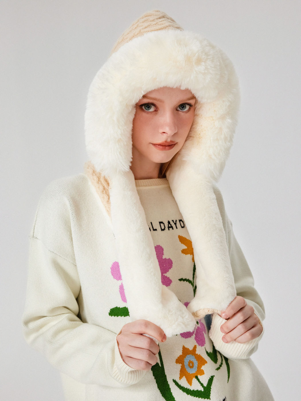 Faux Fur Fuzzy Hat
