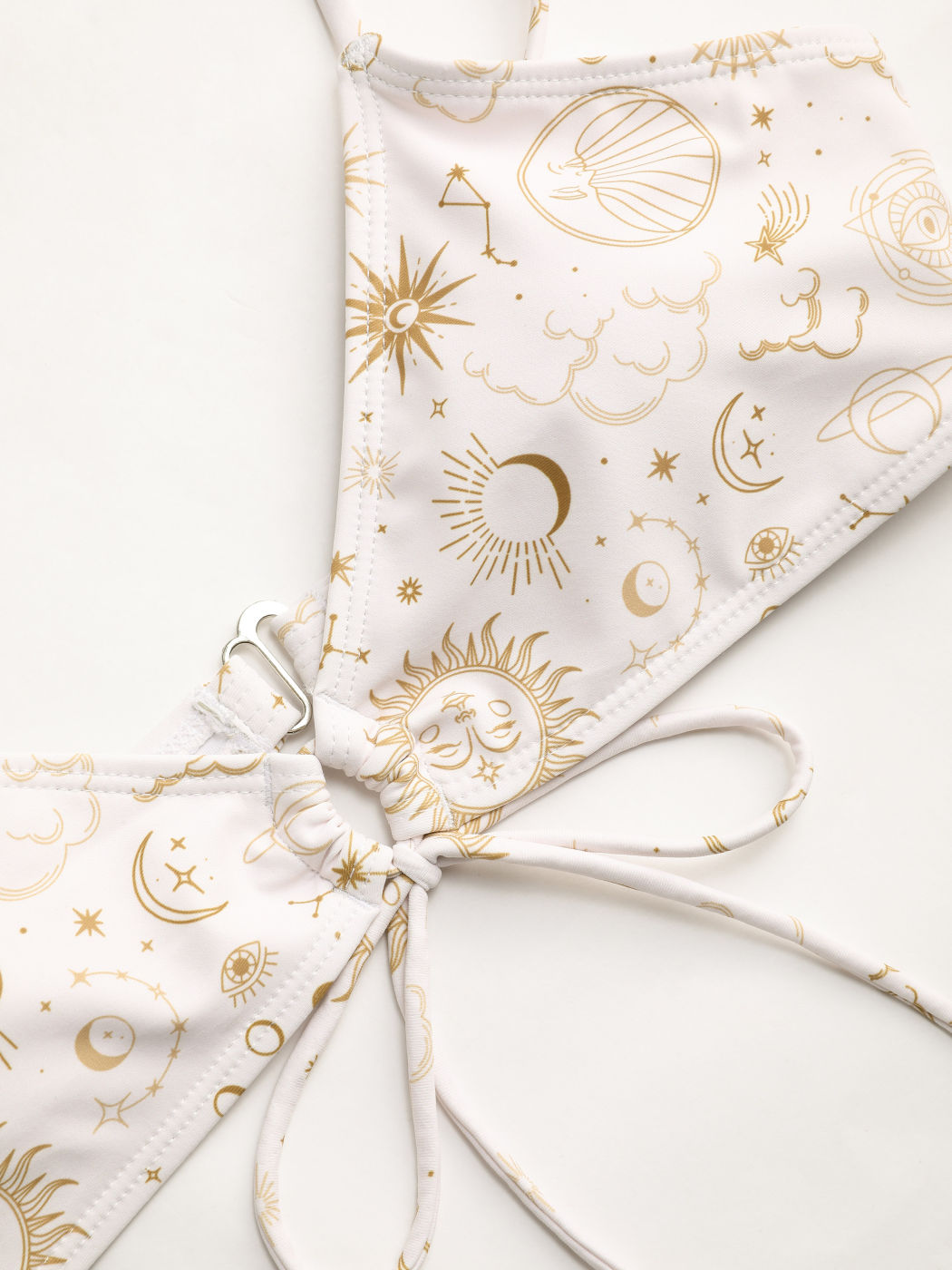 Star & Sun geknoteter Bikini-Badeanzug