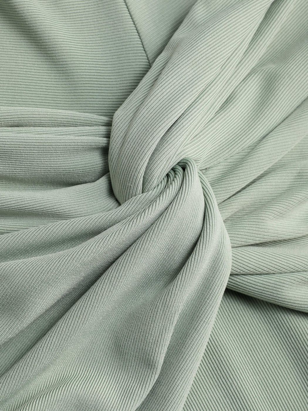Schulterfreies Twist-Midikleid