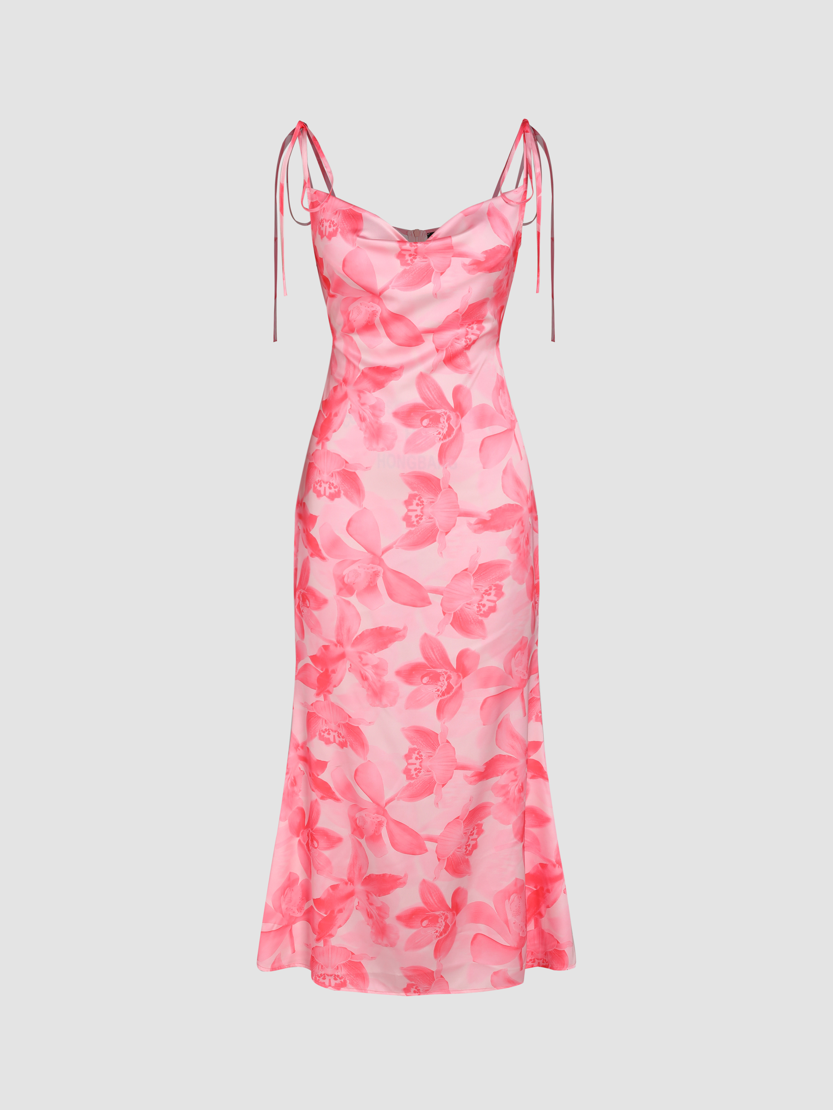 Topshop satin hotsell floral midi dress