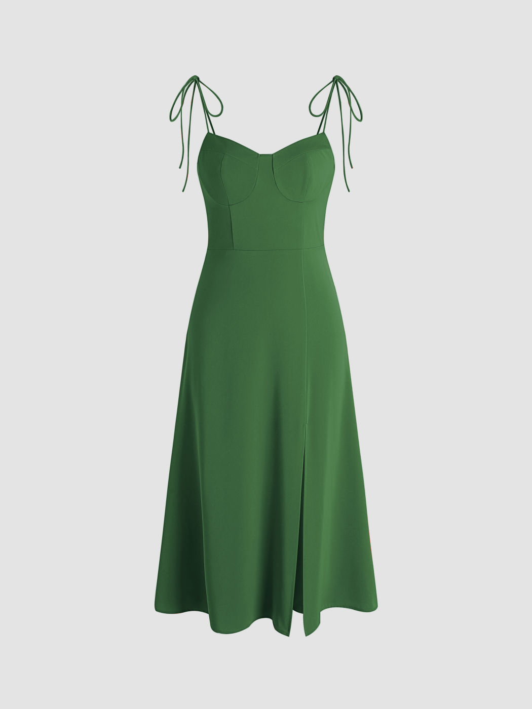 Solids Cami-Midikleid mit Knoten