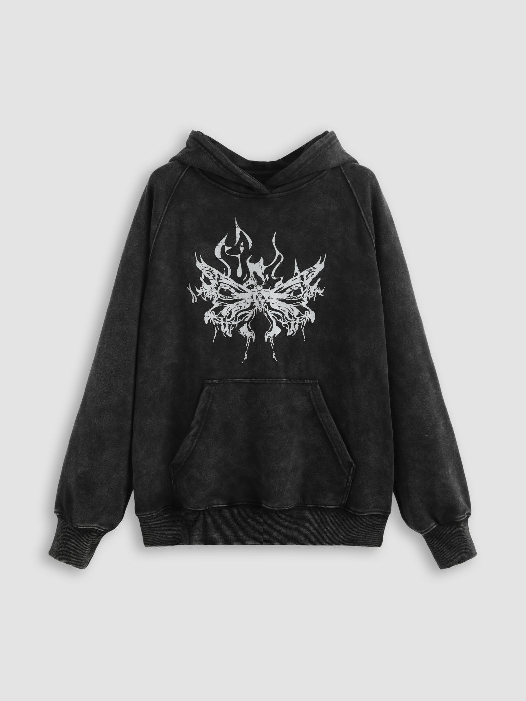 Übergroßer Hoodie mit Grafik