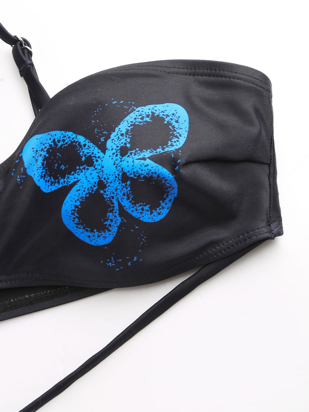  Schmetterling Halter Bikini Badeanzug