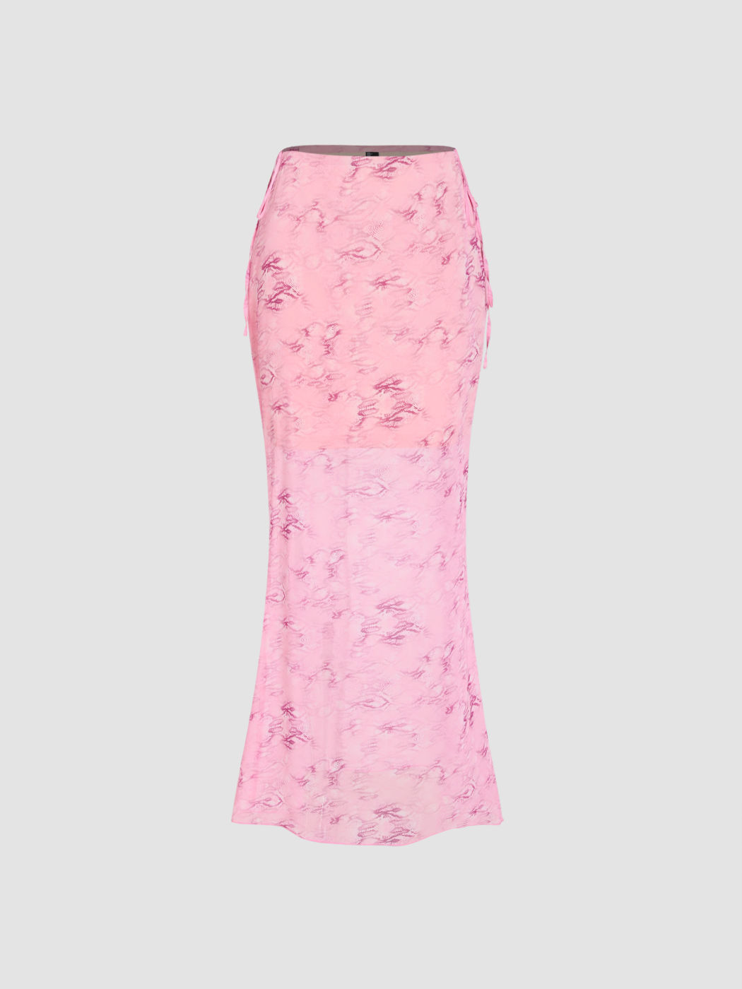  Pinky Promise Transparenter Maxirock