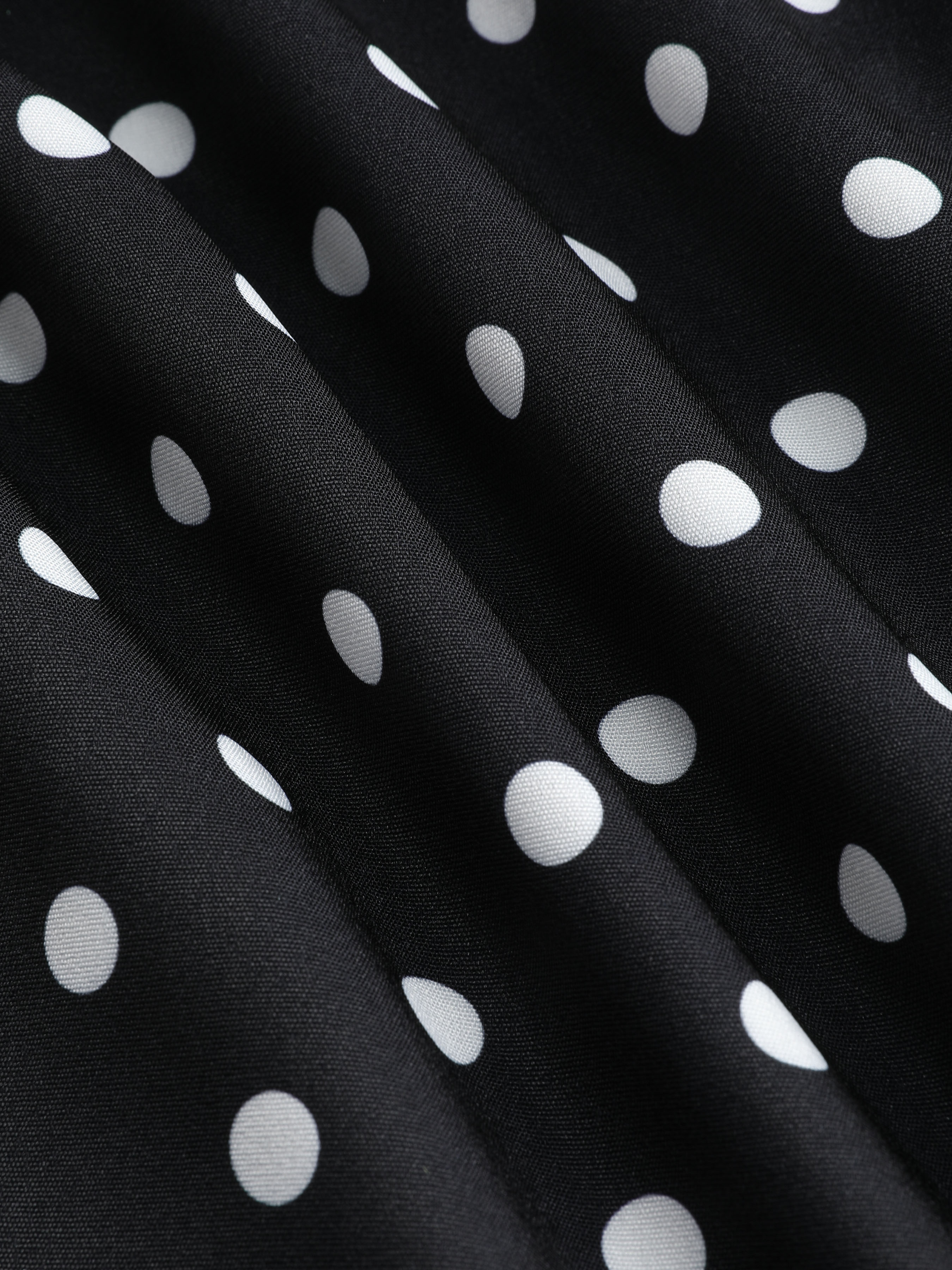 Woven Polka Dot Cami Mini Dress For Daily Casual Date