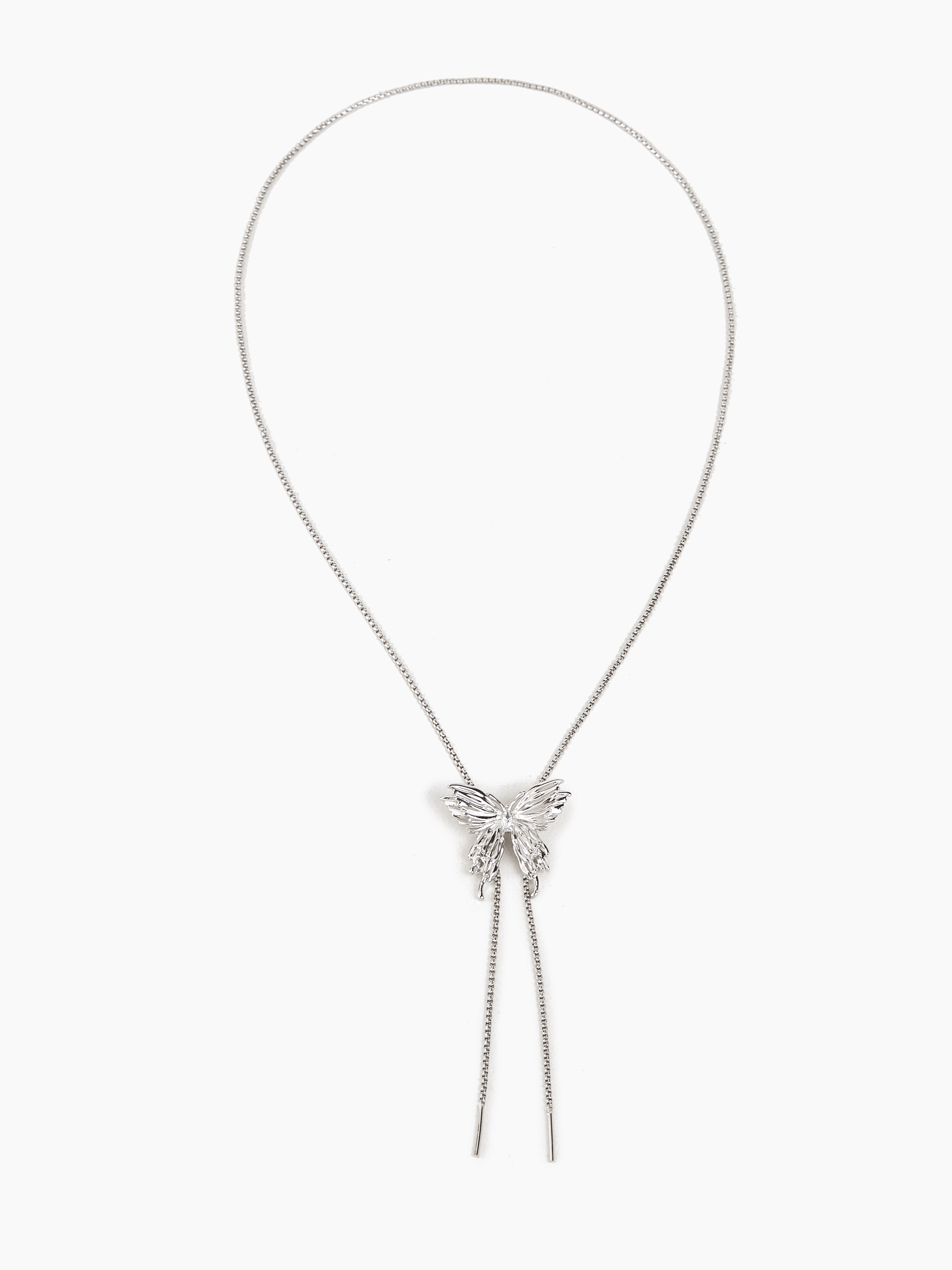 Butterfly Decor Chain Necklace Cider