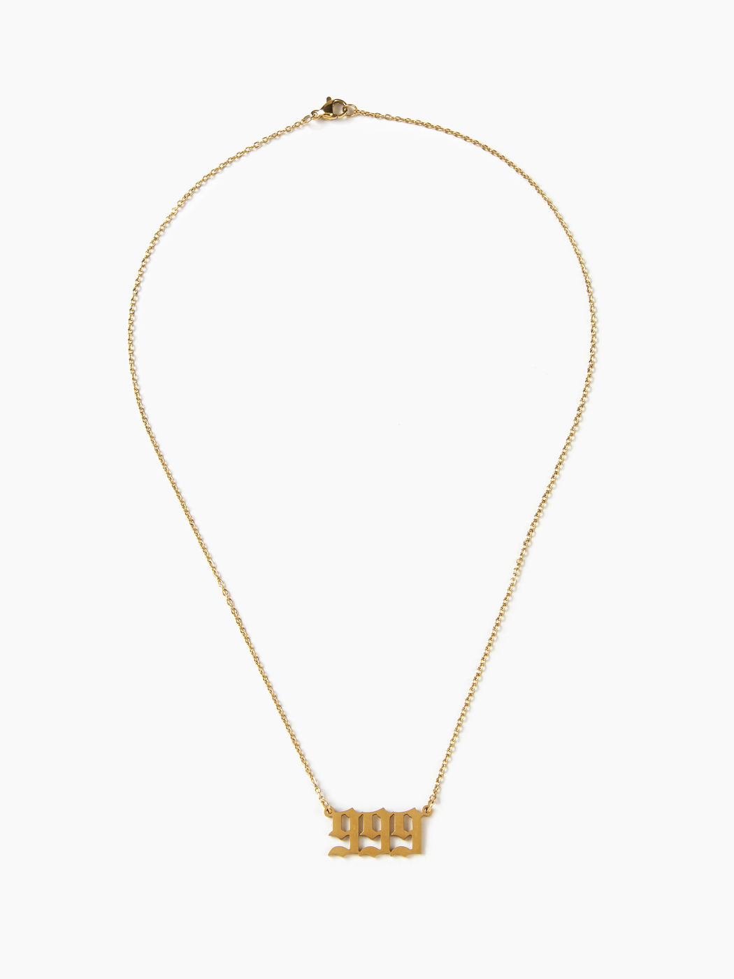  999 Kette Anhänger Halskette