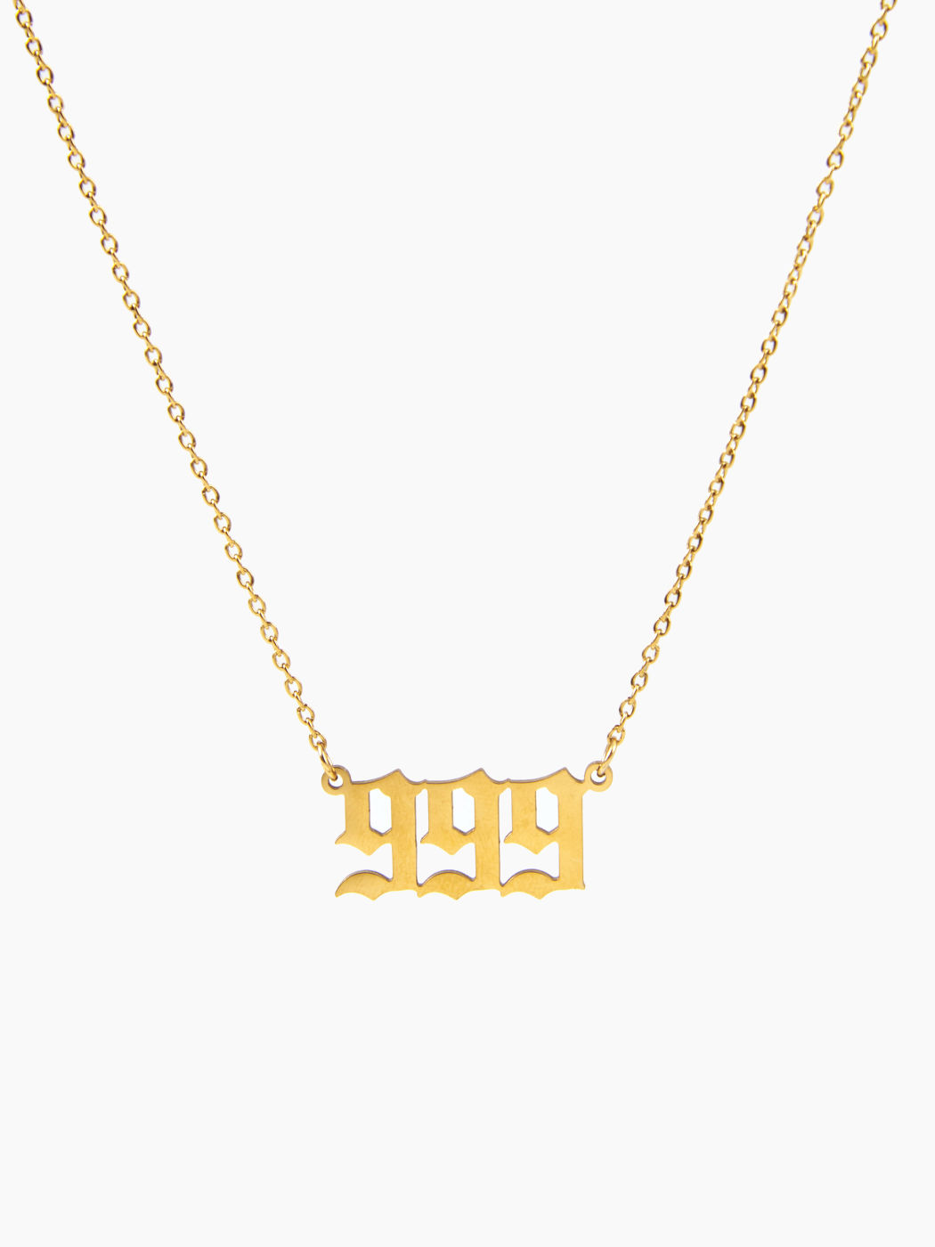  999 Kette Anhänger Halskette