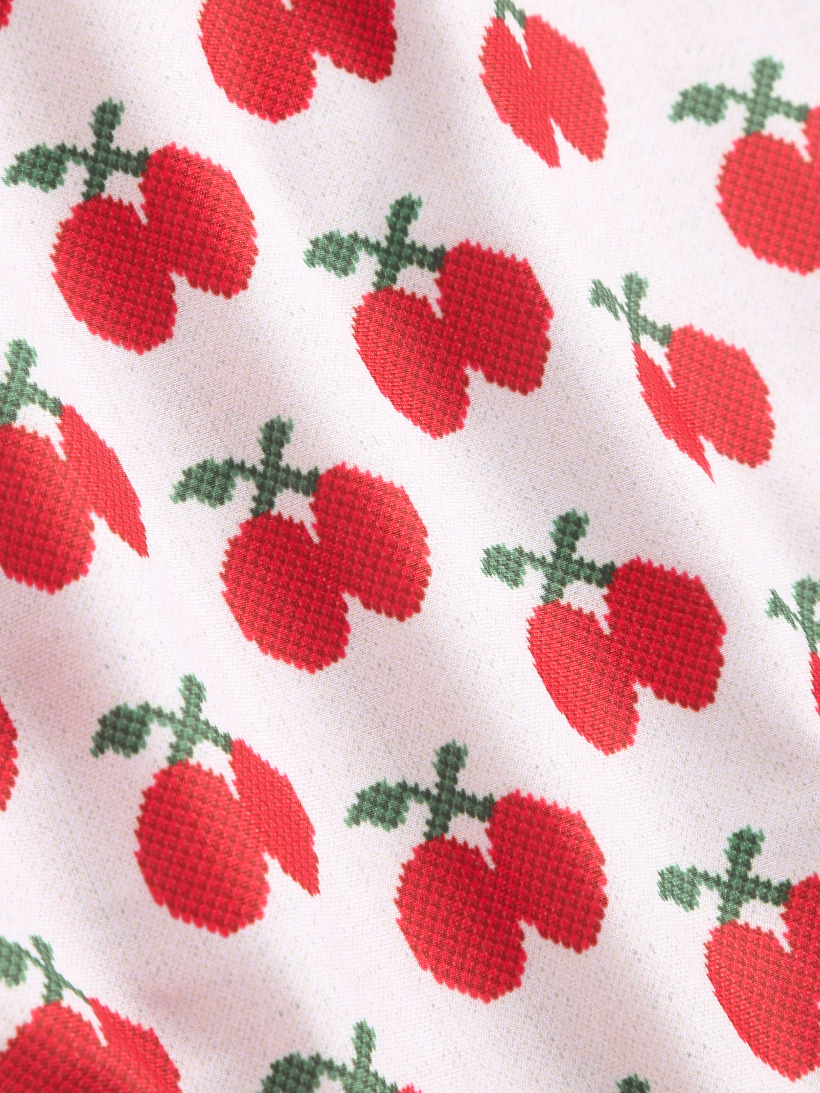 美品♡Cherry Pattern Mini One-Piece Cherry Pattern Cache-Coeur One-Piece