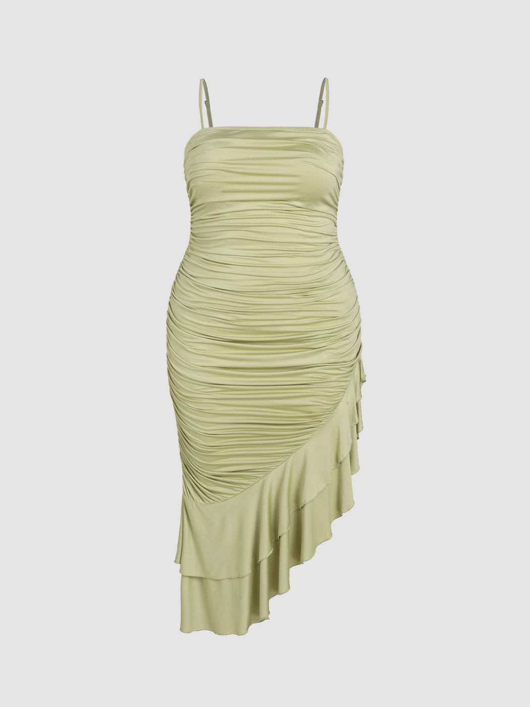 Noche de Primavera Vestido Asimétrico Curvy