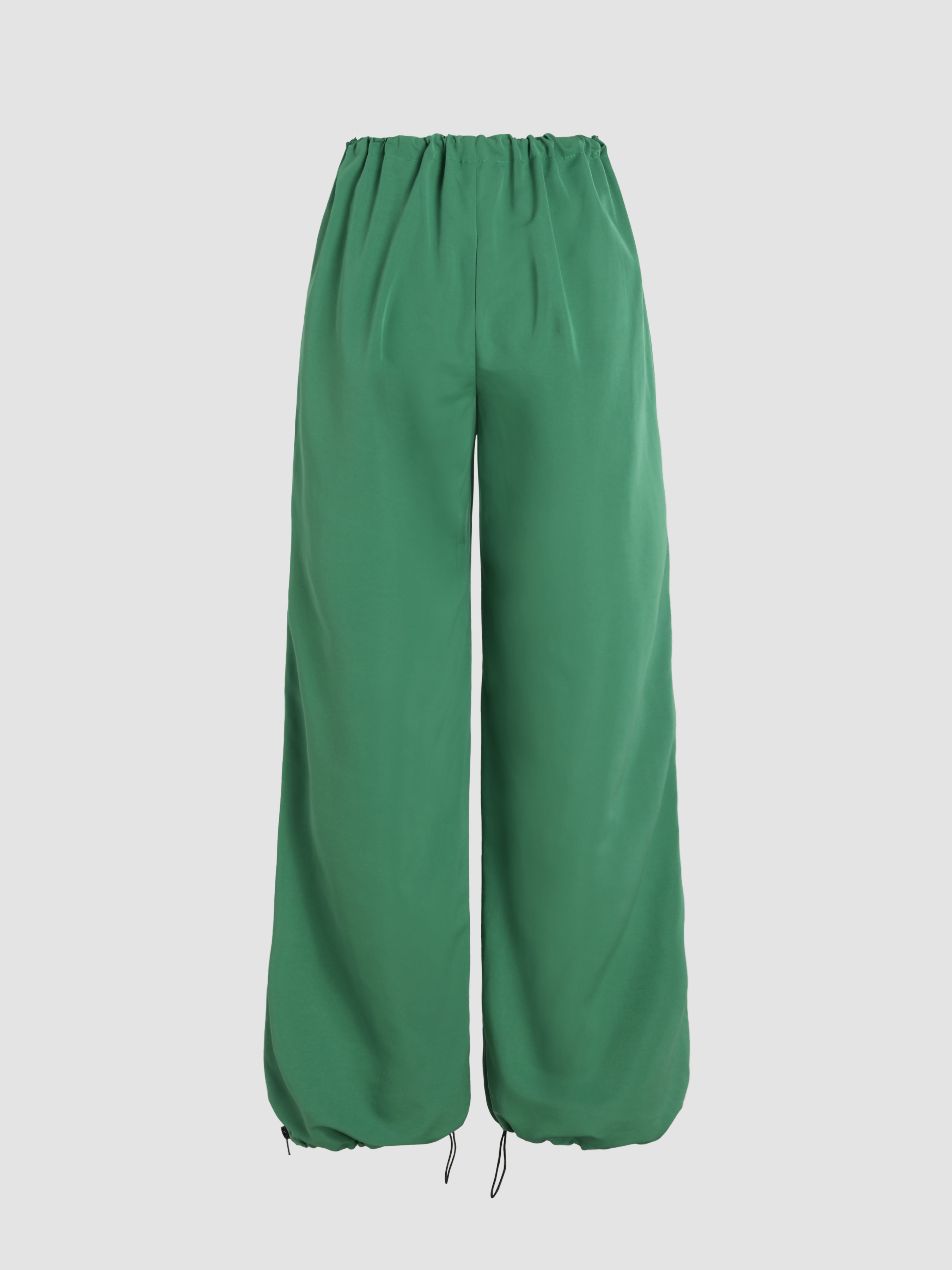 【U LAN】[U-BASIC] All-Day Parachute Nylon Pants Countdown Blue Classic Nylon Parachute Pants with Blue