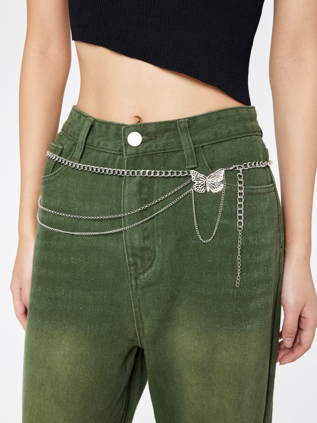Butterfly Layered Waist Chain