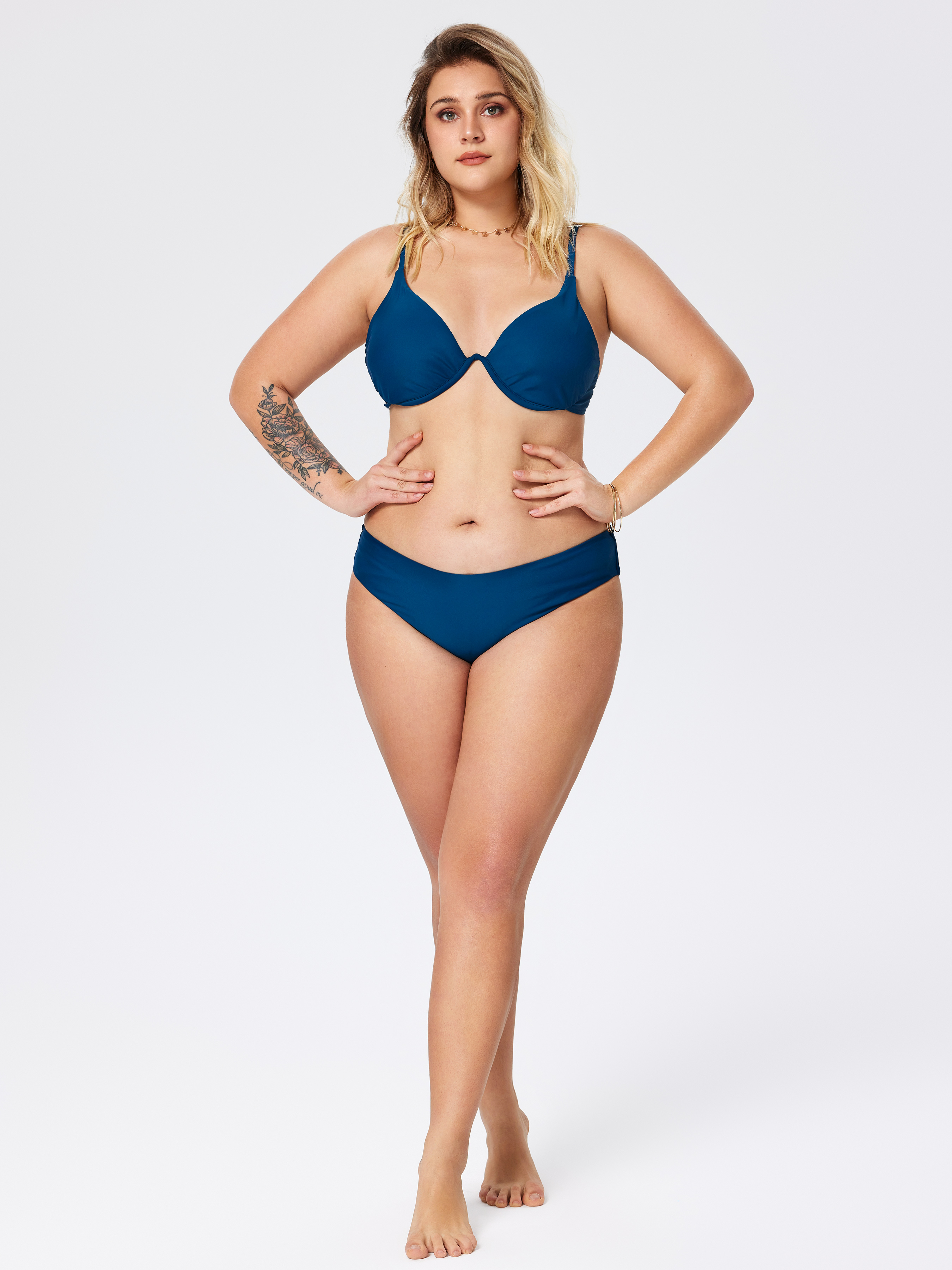 plus size underwire bikini