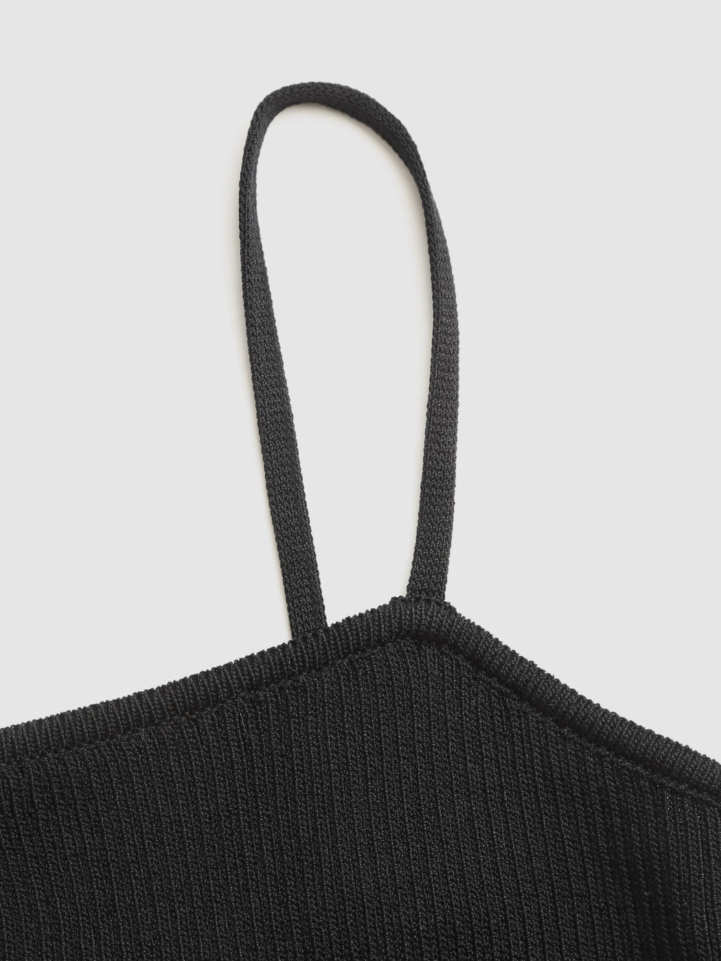  Knopf Hochgeschnittenes Cami Oberteile