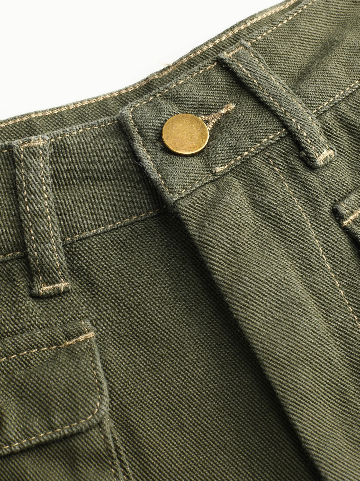 Solid Cargo Pocket Denim Ultra Shorts