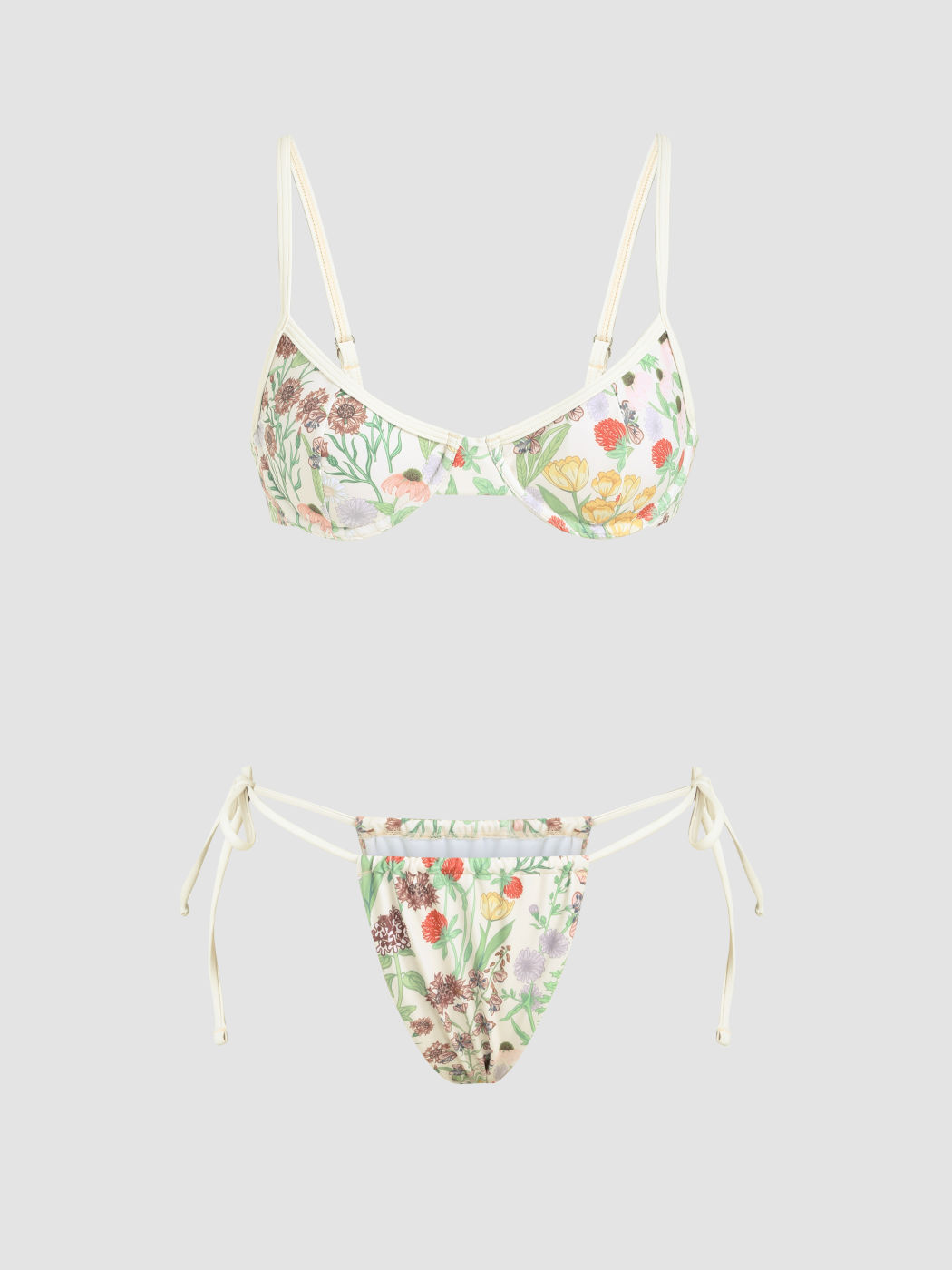 Blumen-Bügel-Bikini