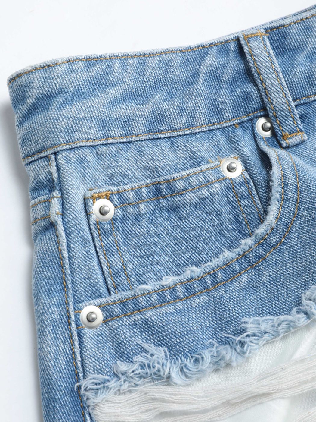 Zerrissene Ultra-Jeansshorts