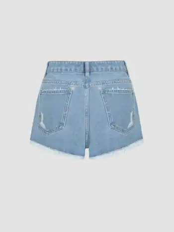 Zerrissene Ultra-Jeansshorts