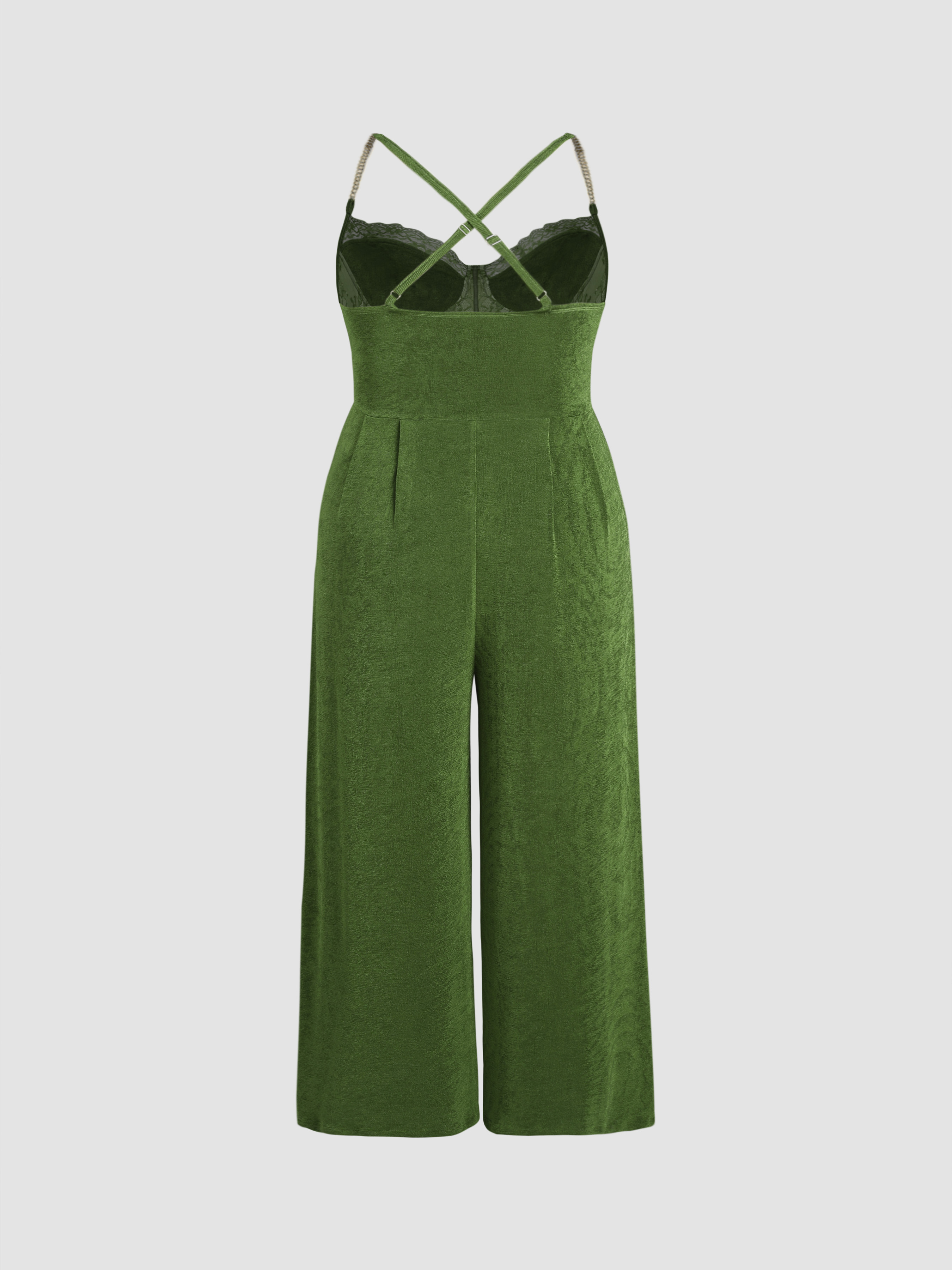 専用出品です。 independent　green clothing　26.5 SALE - Zendaya Smocked Wide Leg Jumpsuit | Size XS – Liam