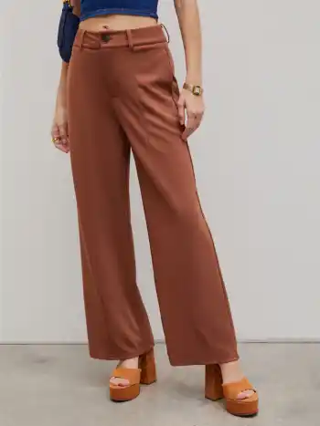 Solid Weite Hosen