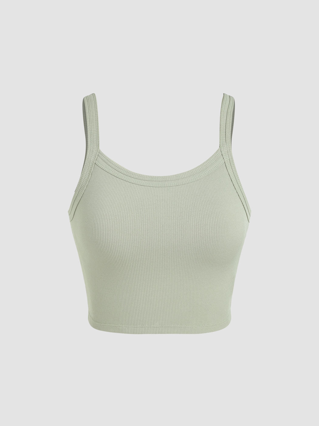 Crop-Tanktop mit U-Ausschnitt