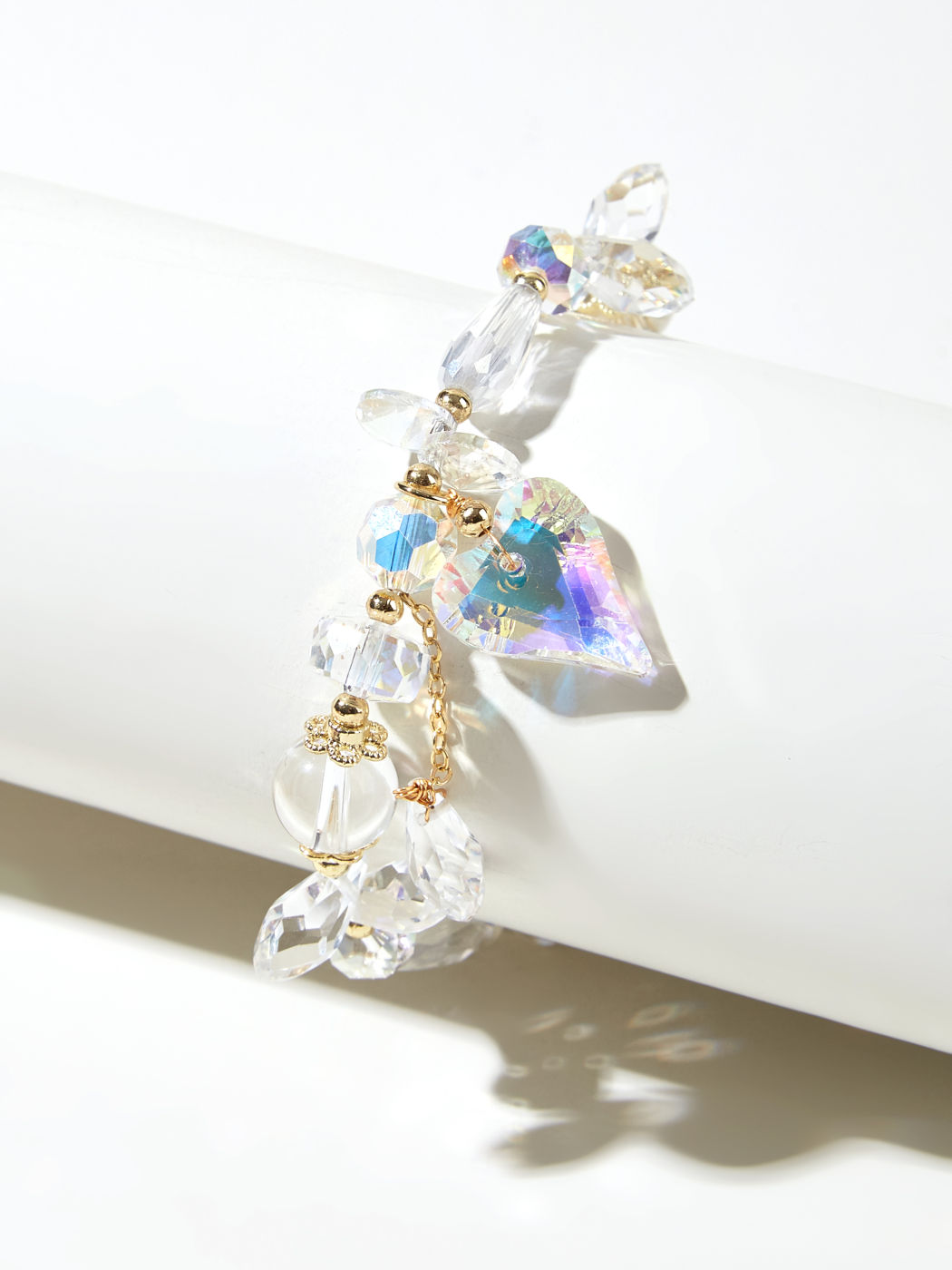 Künstliches Kristallperlen-Armband