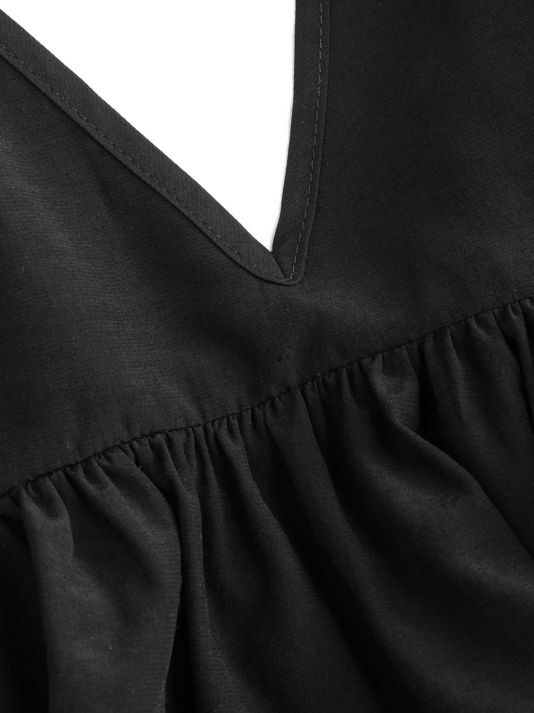 Ruffle Vneck Midi Dress For Daily Casual Vacation