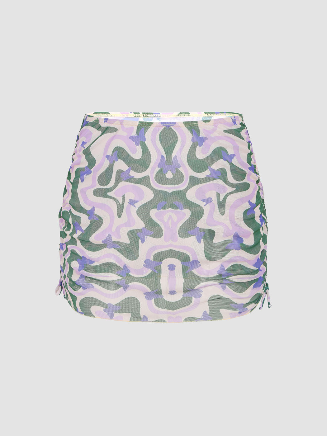  Schmetterlingswelle Kordelzug Cover-Up Rock