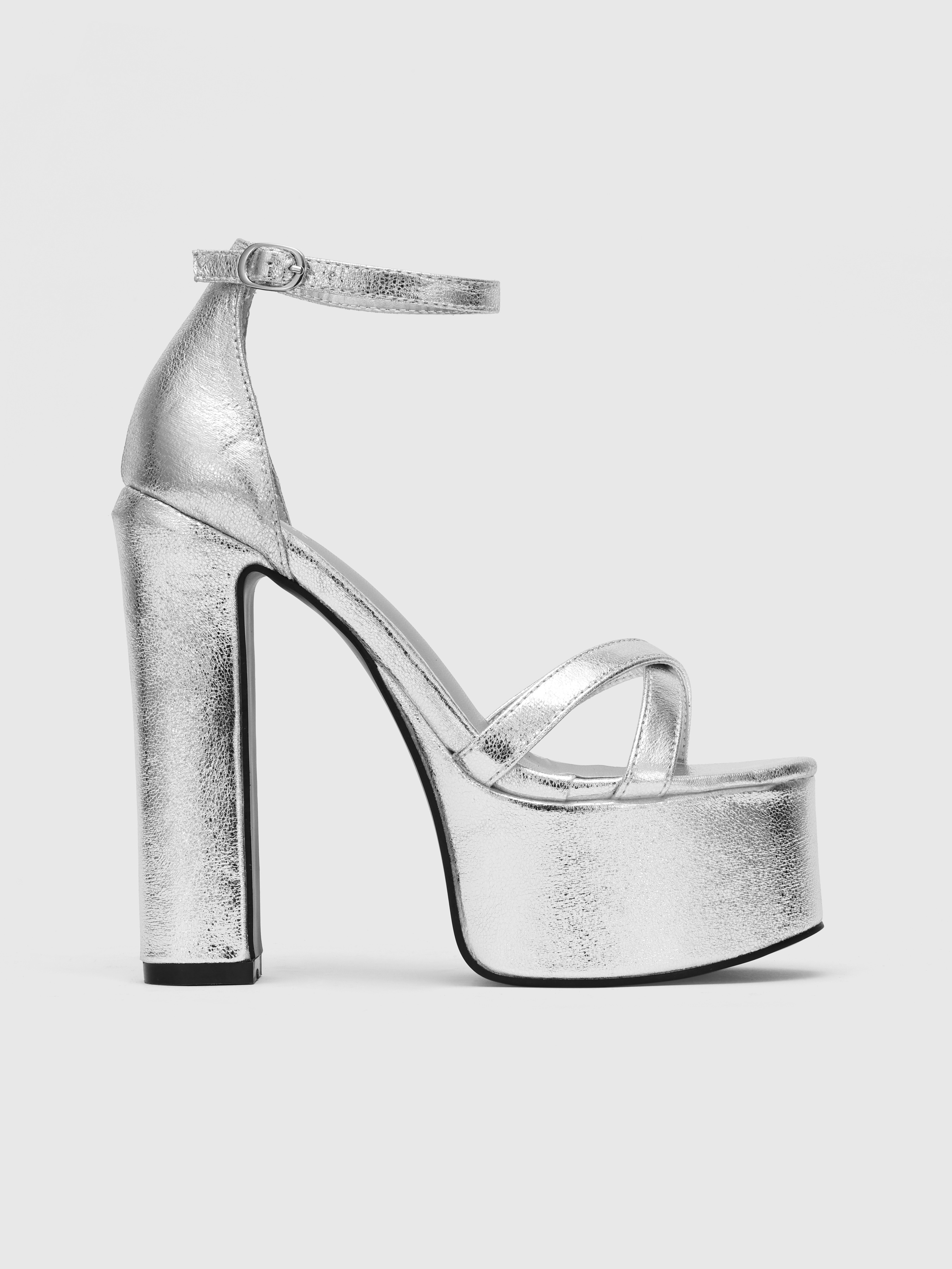Giaro KIANNI LIQUID SILVER - Giaro High Heels | Official store - All Vegan  High Heels