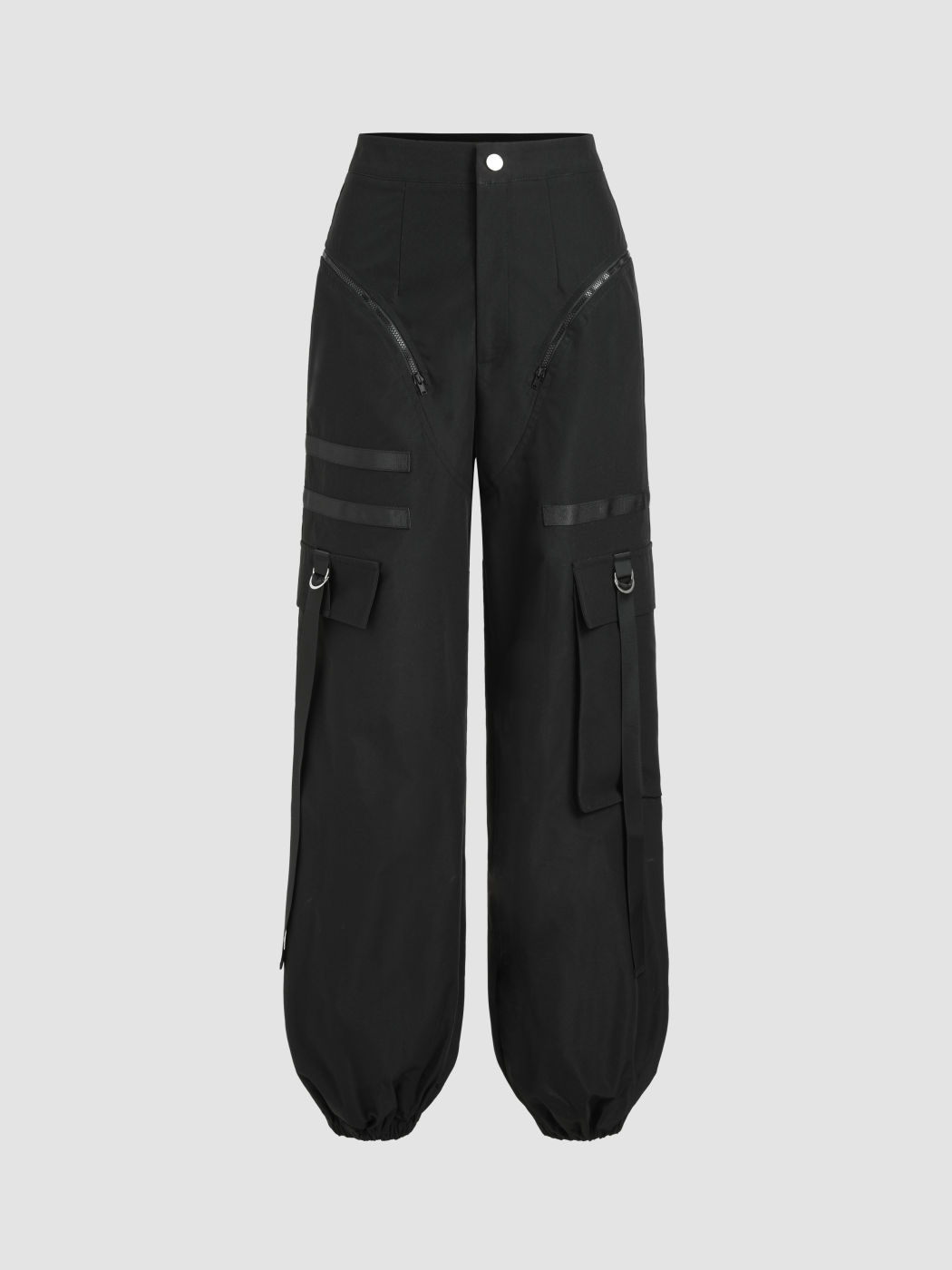  Feste Ausgeschnittene Cargo Jogger Hosen