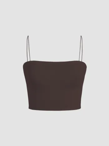Solid Classic Crop Top