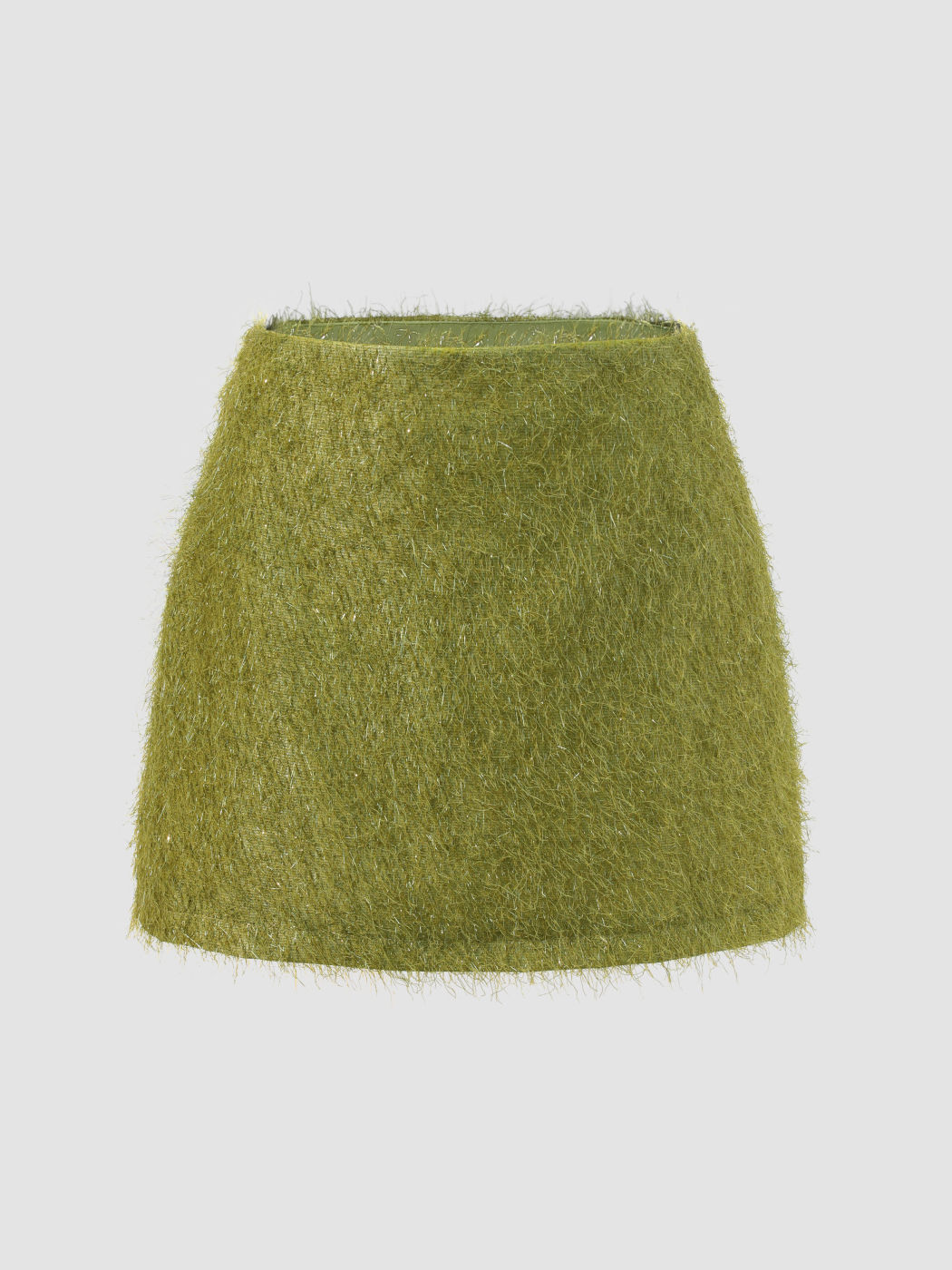Woven Low Waist Mini Skirt